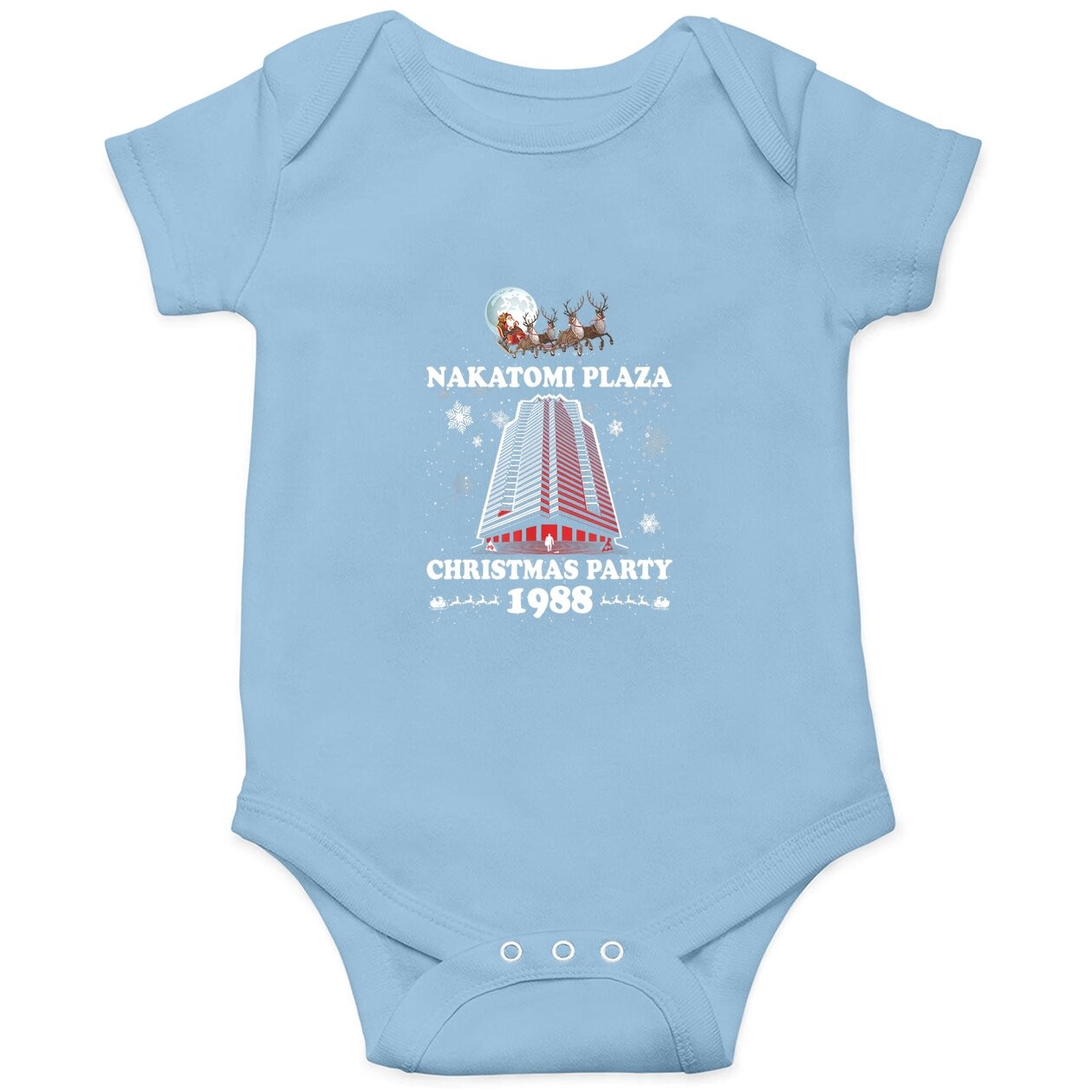 Nakatomi Plaza 1988 Christmas Party Baby Bodysuit