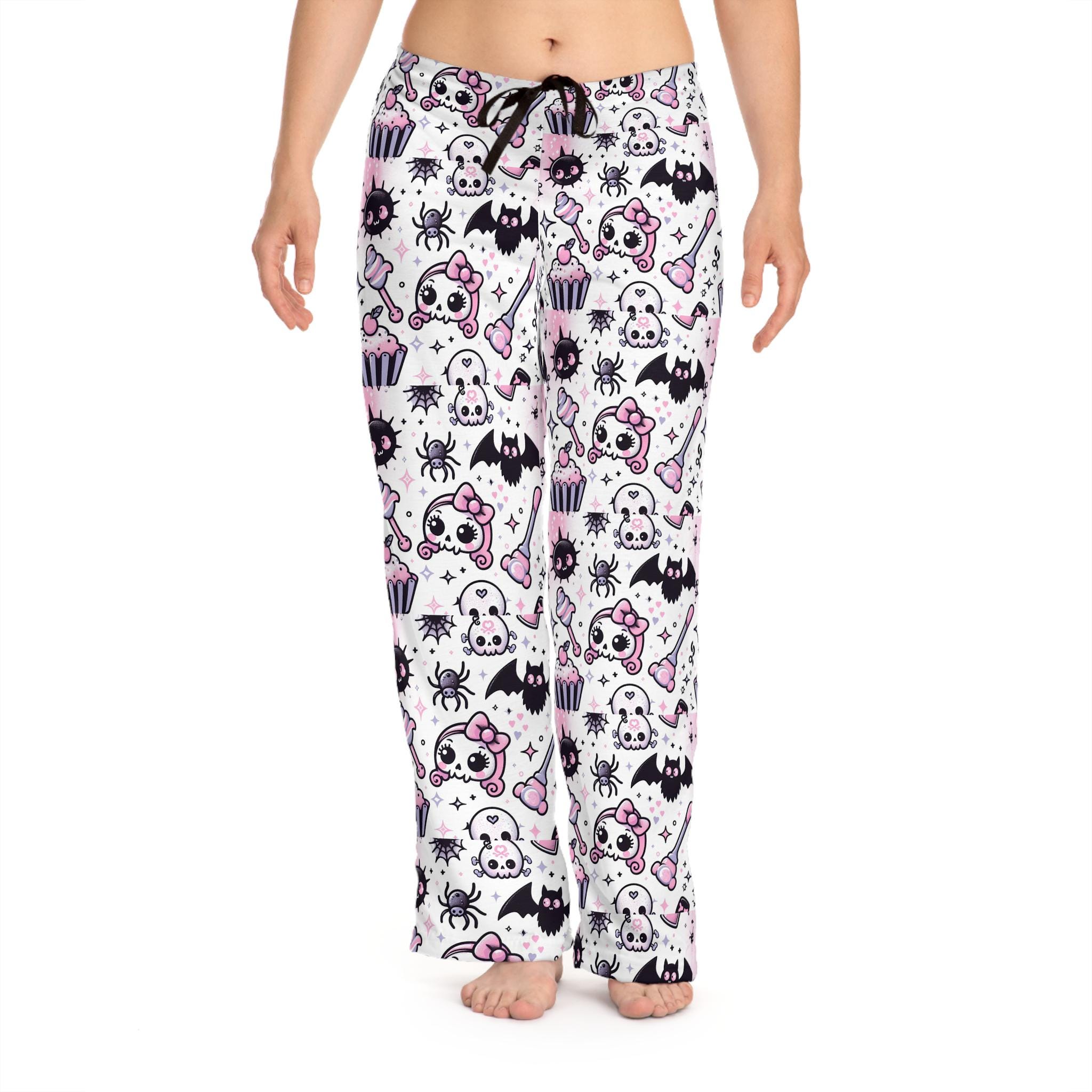 Spooky Women's Pajama Pants (AOP)