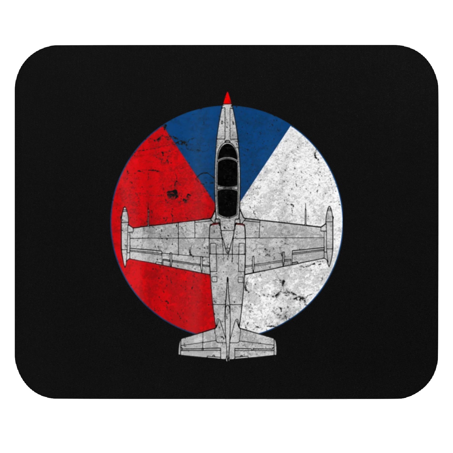 L-39 Albatros Czech Jet Aircraft Mouse Pads