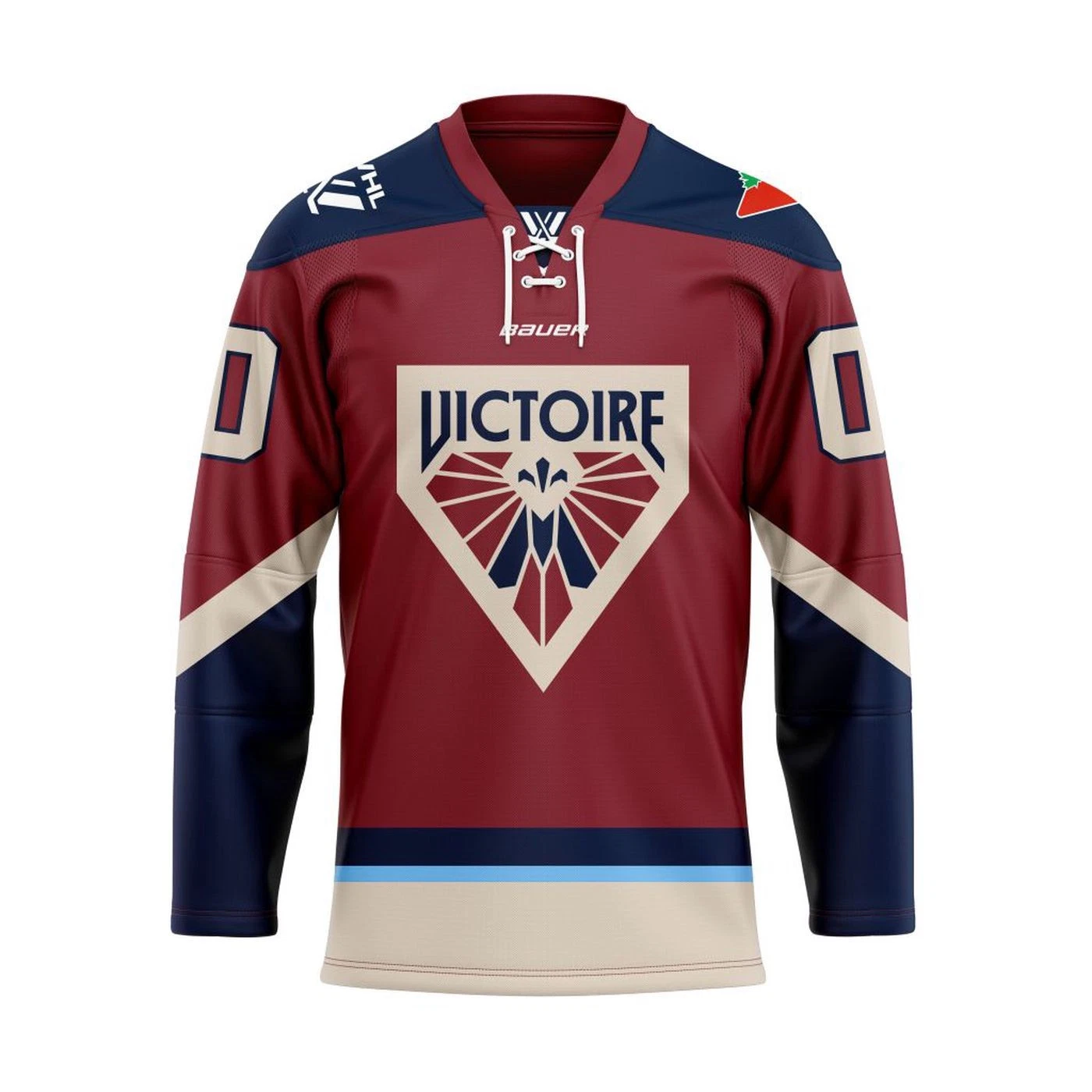 Montreal Victoire Personalized 2025/26 Home Lace Hockey Shirt Fan Gear