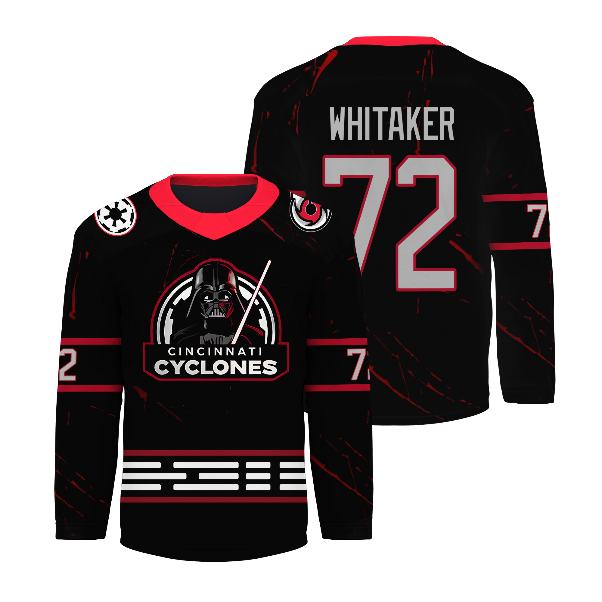 Personalized Cincinnati Cyclone Star Wars 2025 Hockey Jersey