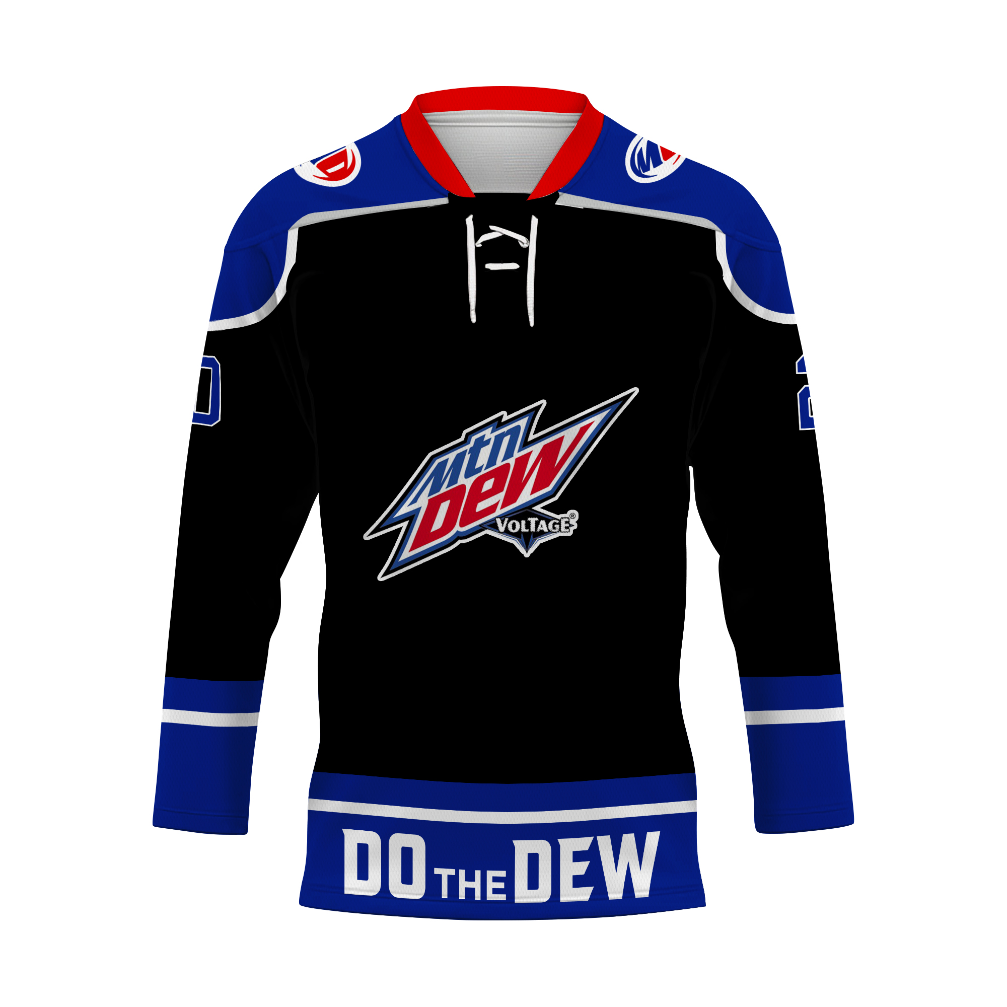 Mountain Dew Voltage Black Hockey Jersey
