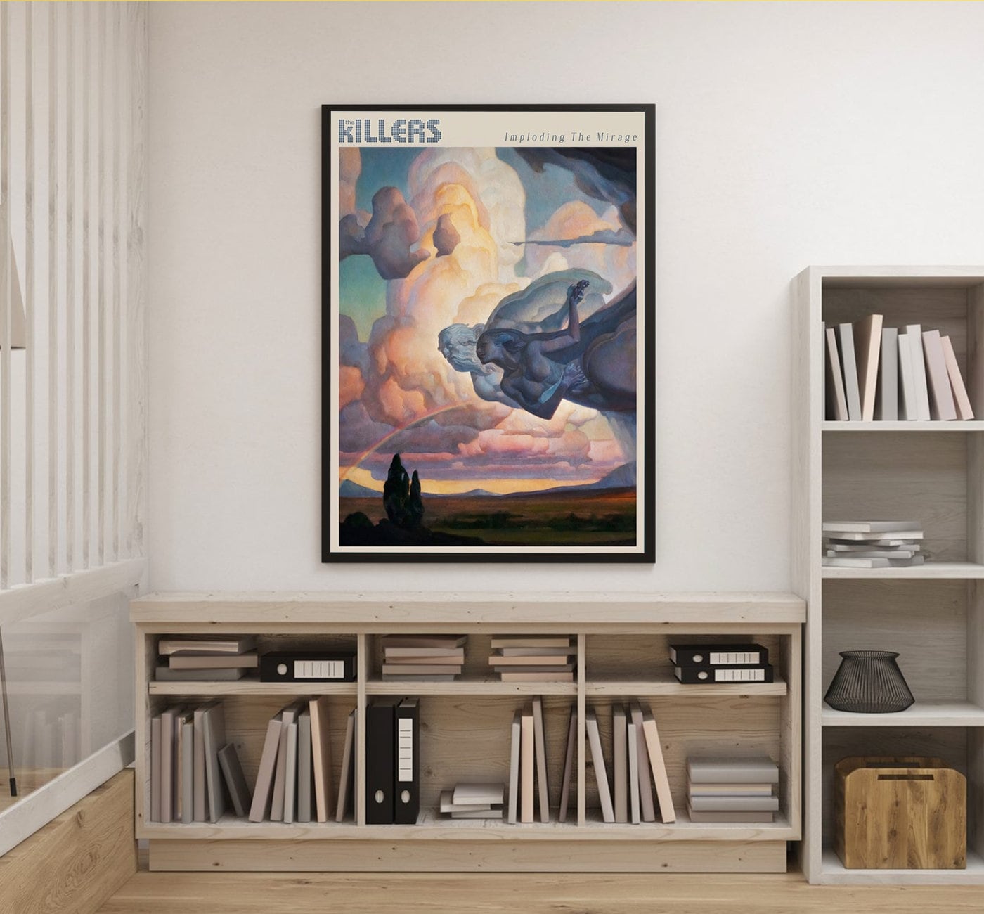The Killers Imploding The Mirage Album Poster