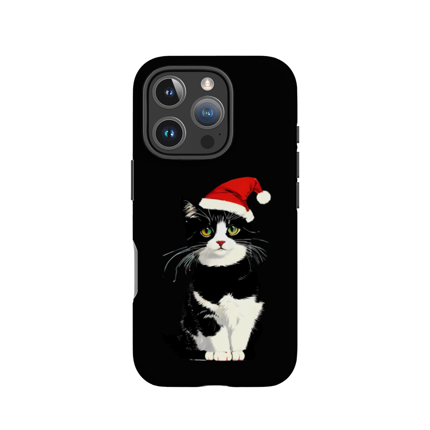 Meowy Christmas ! IPhone Cases