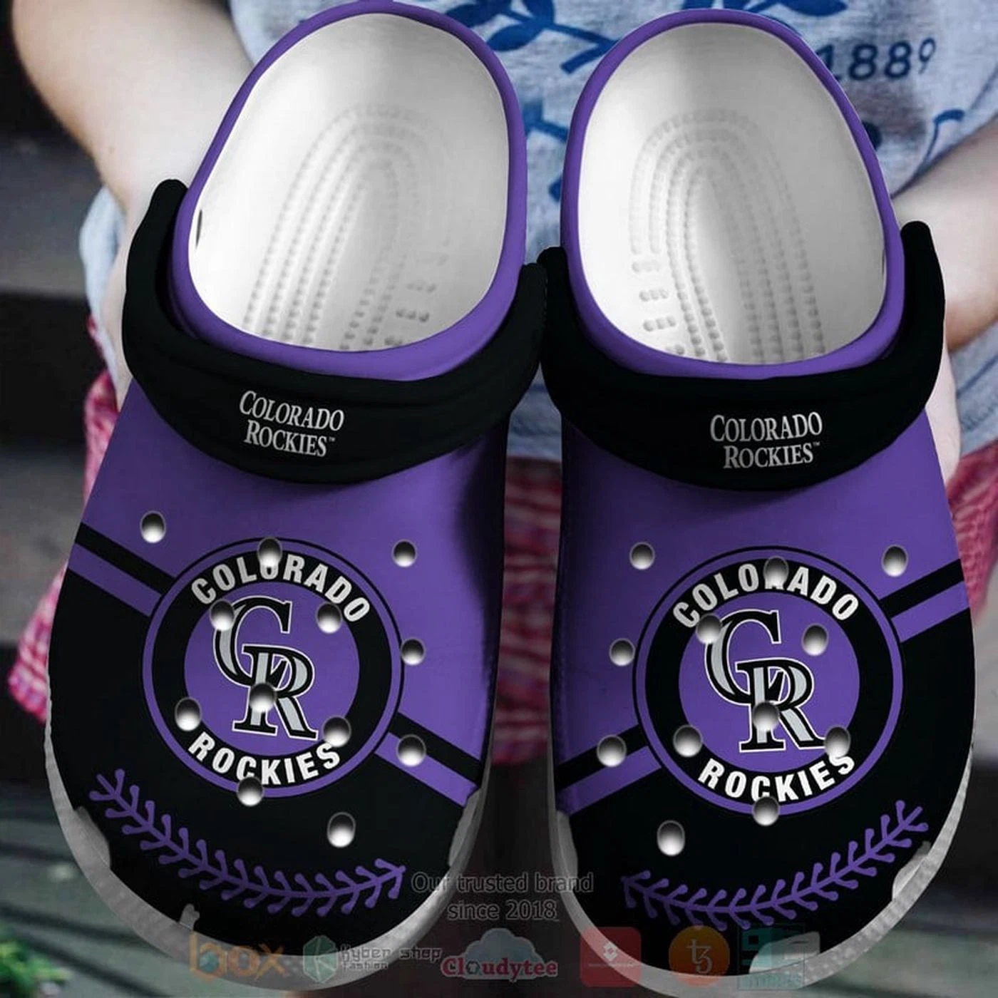 Colorados Team Rockies Baseball Slippers Clogsband Clogs For Adults Hot