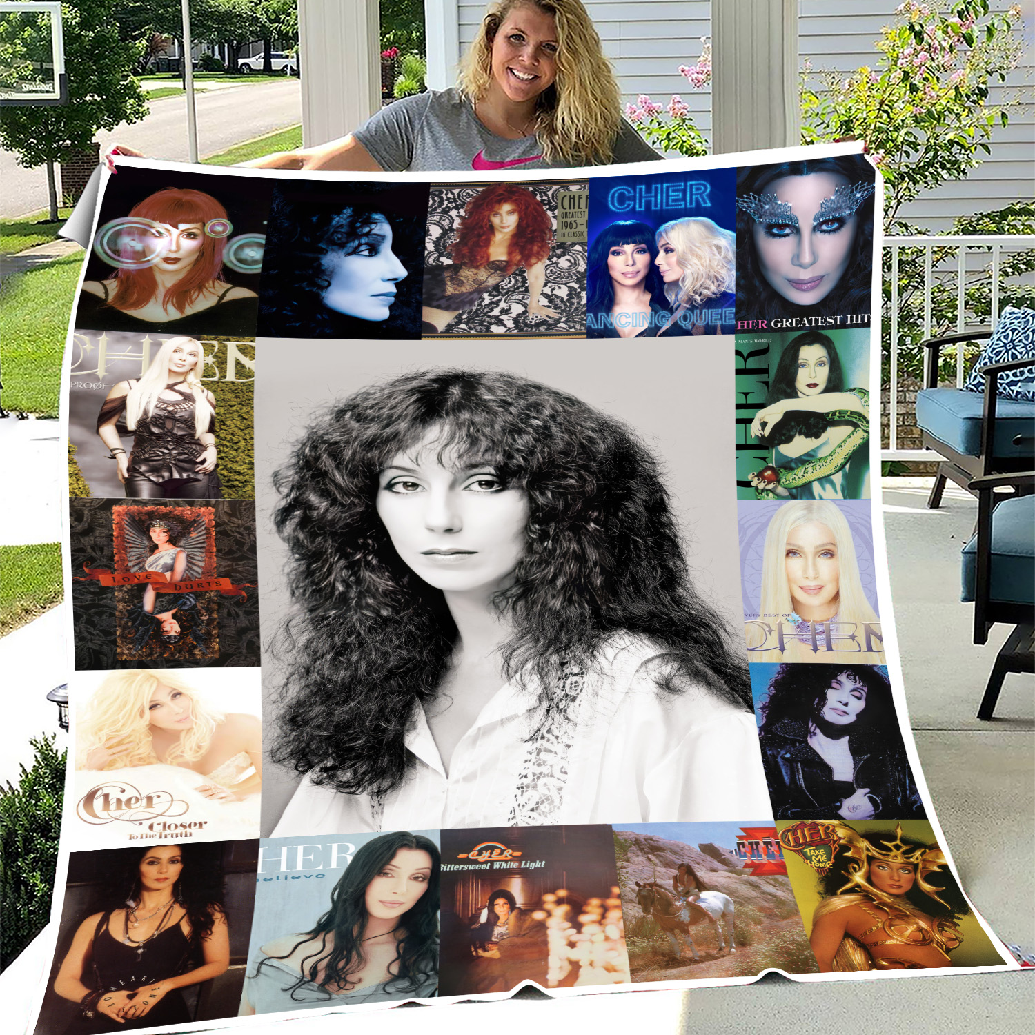 Cher Quilt Blanket Perfect Gift For Fans