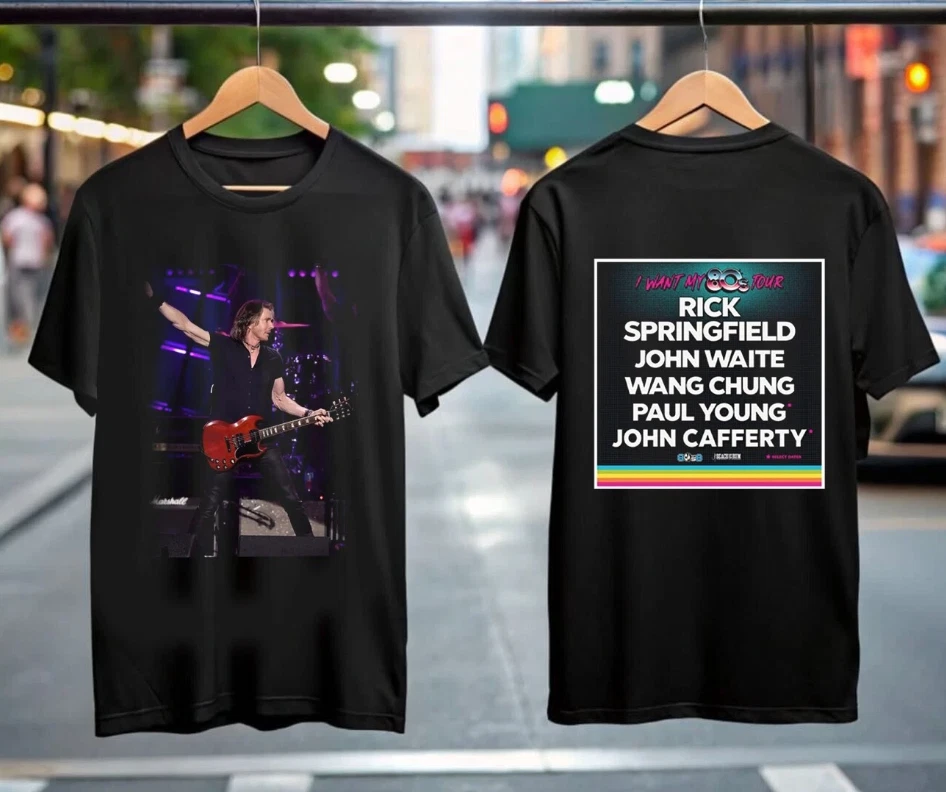 Rick Springfield Tour 2025 Gift For Fans T-shirt