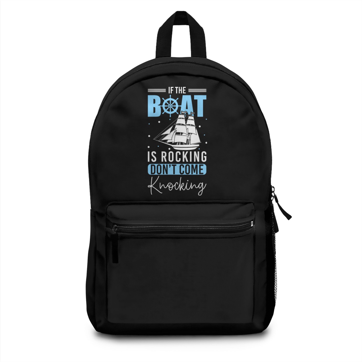 Sailing Boat Sea Sailor Backpacks