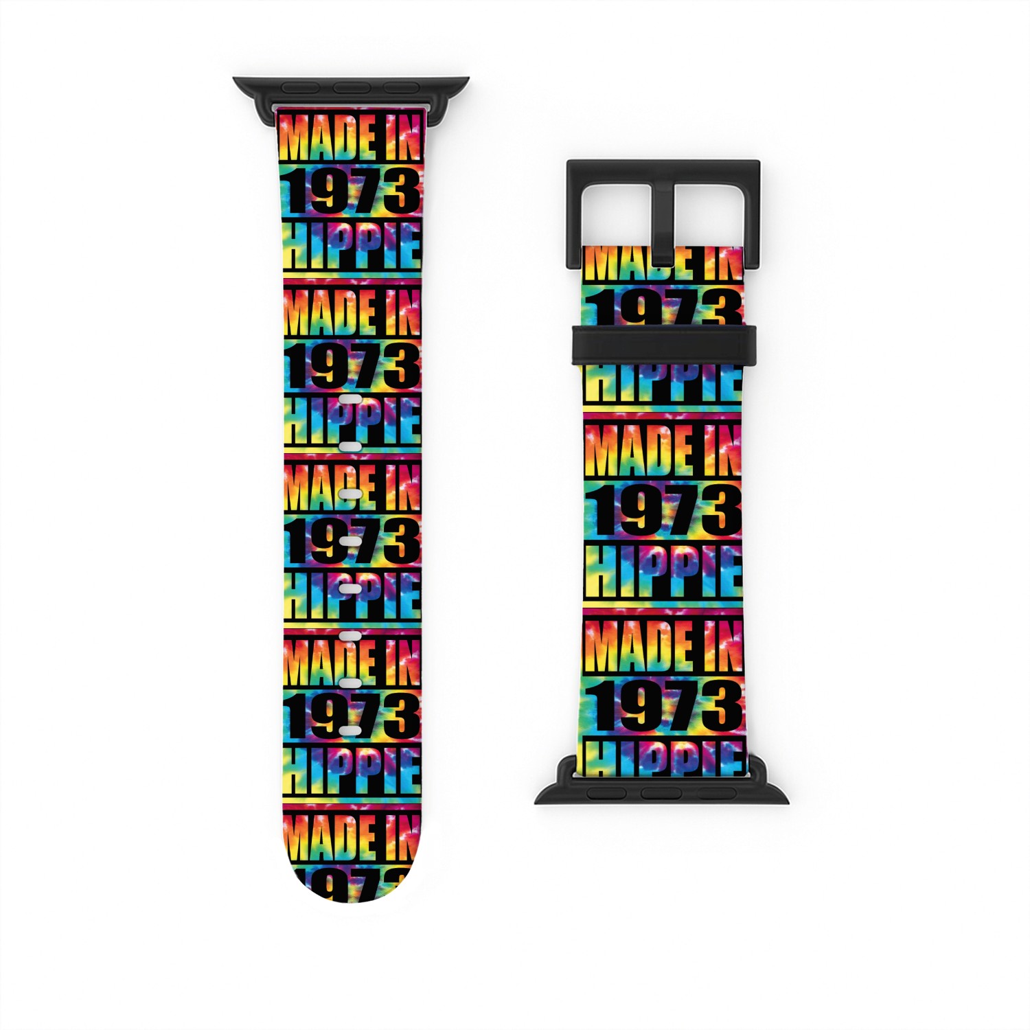 Hippie Birthday 1973 Watch Bands For Apple Watch