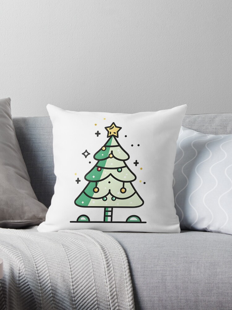Simple Chrismas tree Pillow