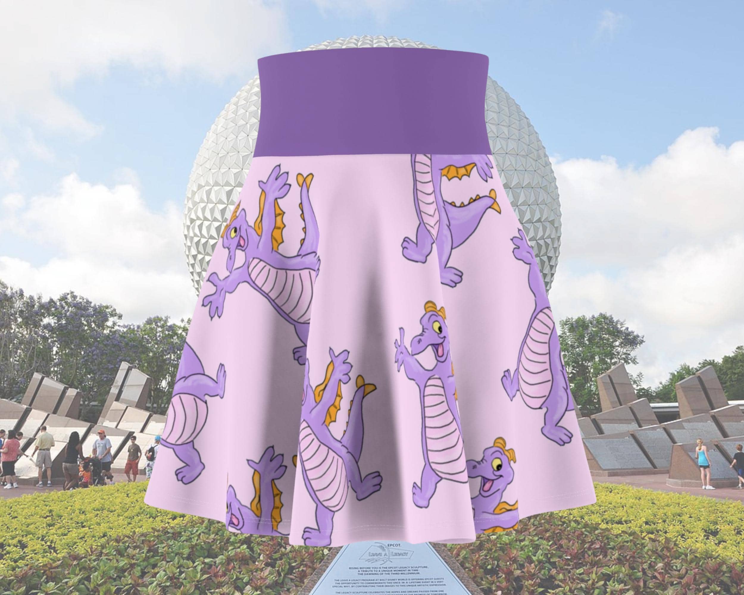 Figment The Dragon Running Skirt - Wine And Dine 2024