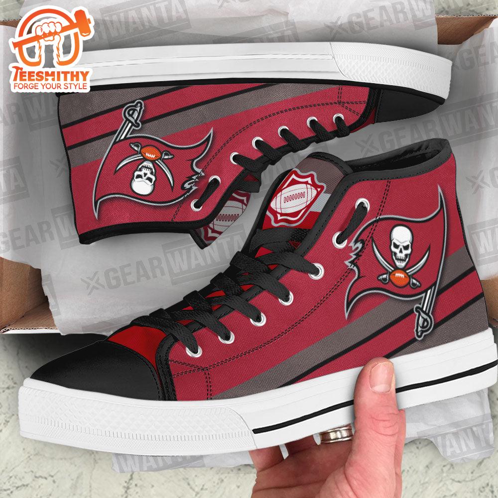 Tampa Bay Buccaneers High Top Shoes