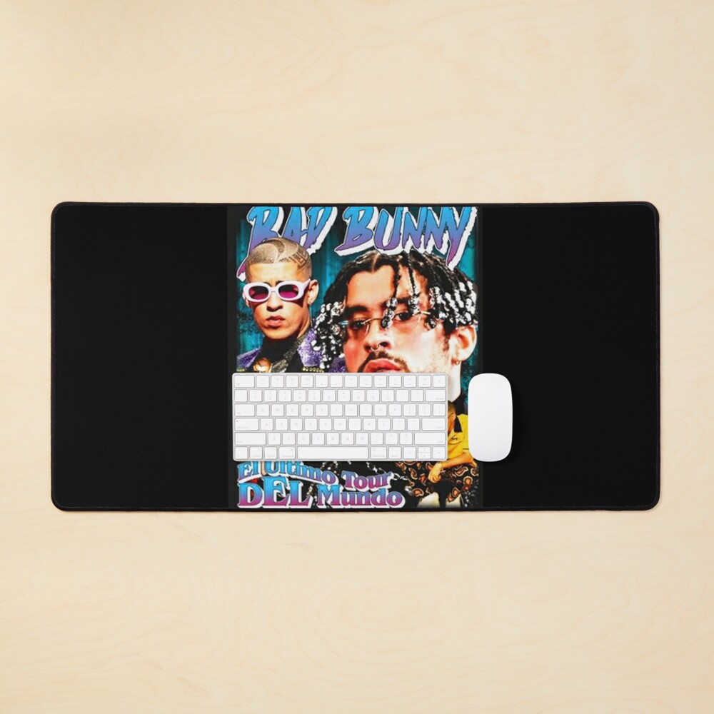 Bad bunny Concert Desk Mats, Game Accessories for Men, Women, Trending Accessories Gifts