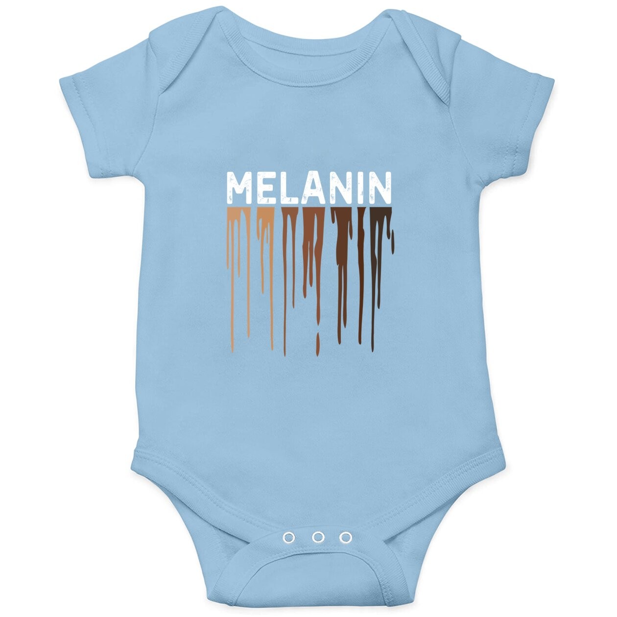 Drippin Melanin Baby Bodysuit For Pride Baby Bodysuit