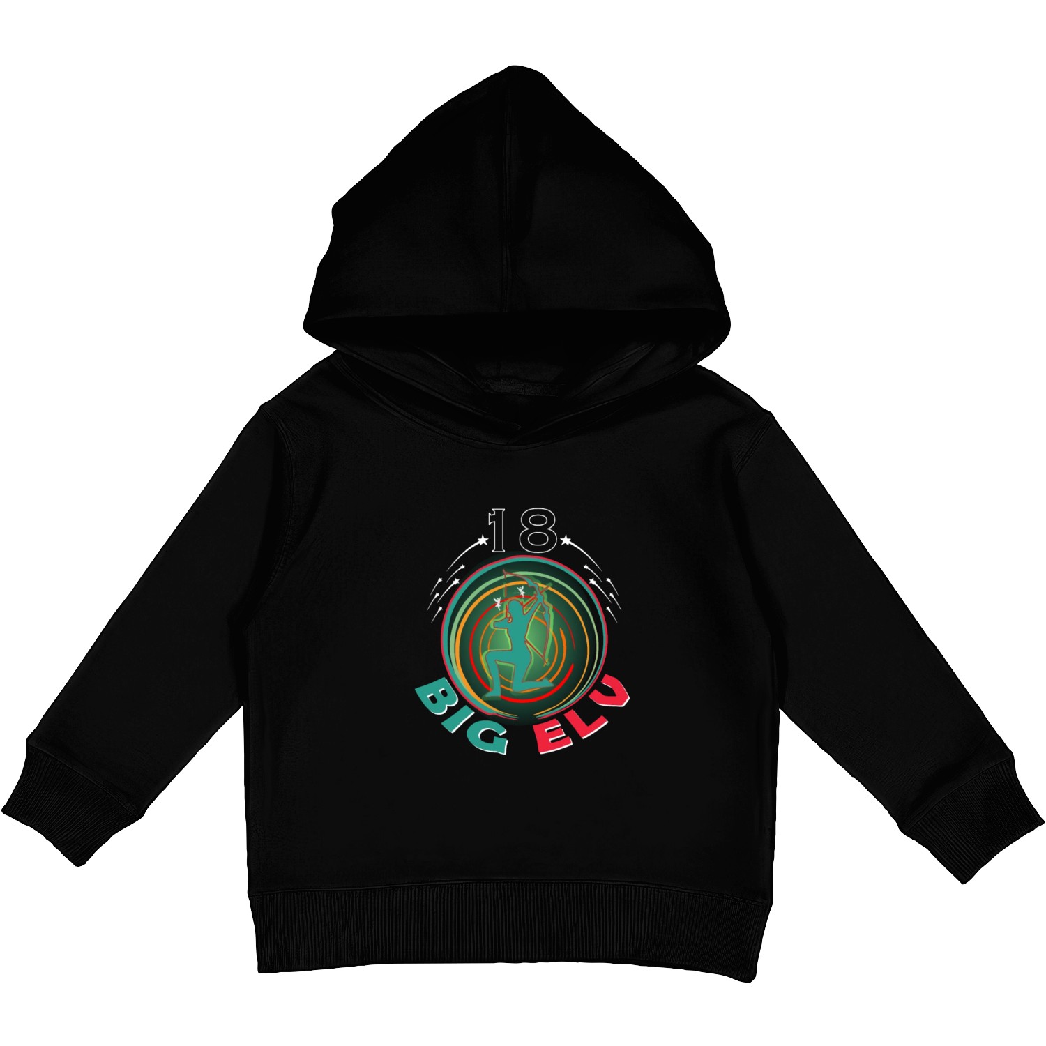 18 year elves birthday fantasy Kids Pullover Hoodies