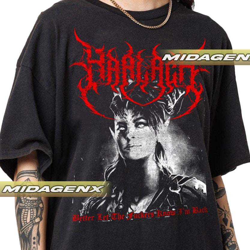 Limited Karlach Black Metal Vintage T-Shirt, Gift For Women and Man Unisex T-Shirt bm02