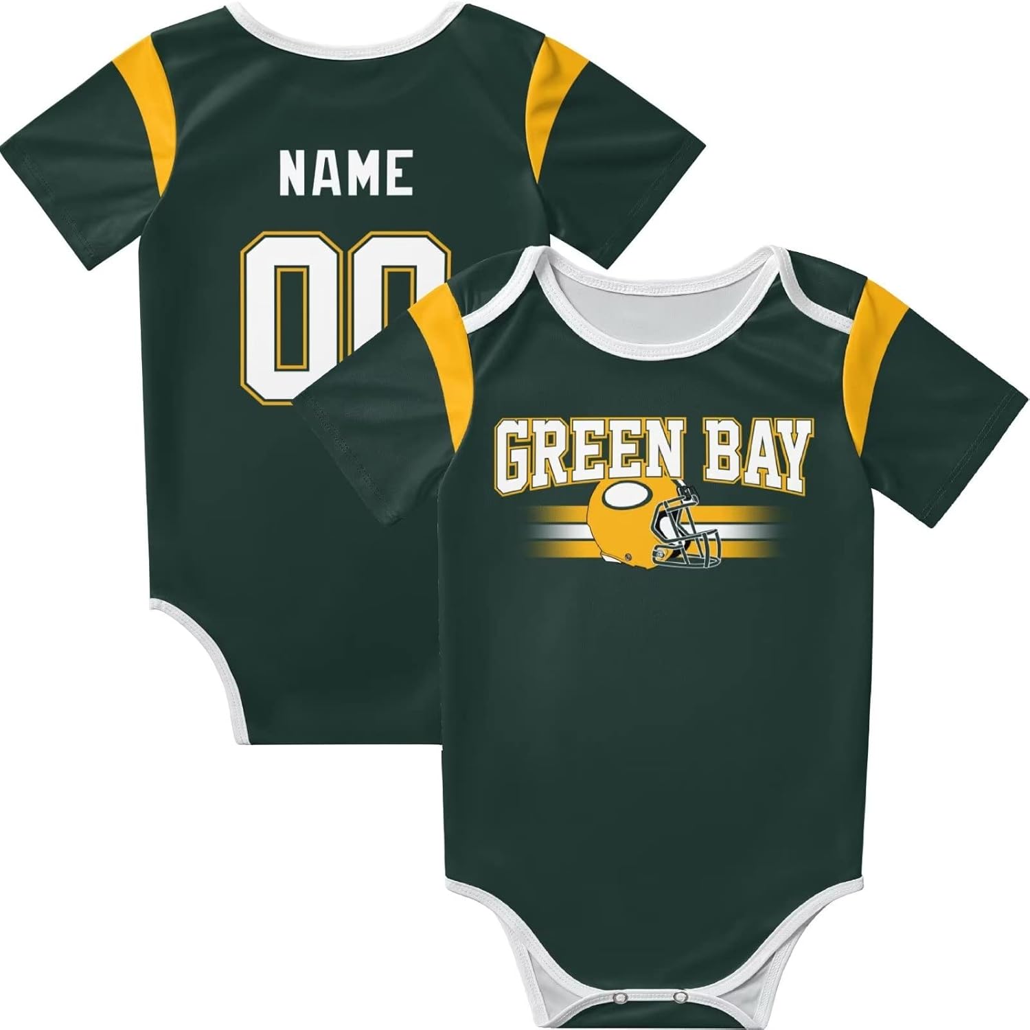 Baby Clothes Custom Baby Name and Number Personalized Gift for Boy Girl