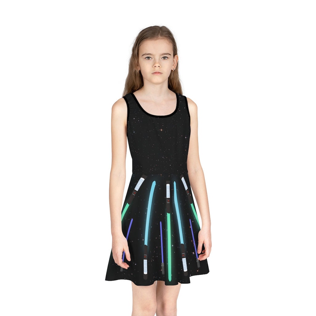 Star Fighter Girls' Sleeveless Sundress