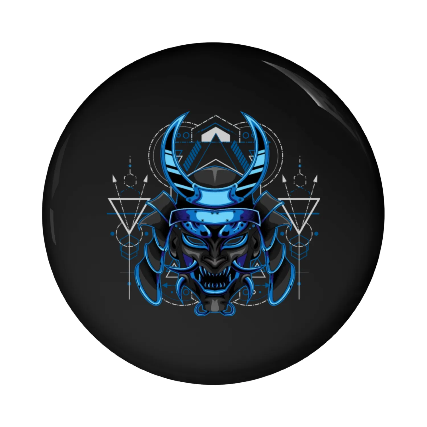 samuai head oni mask Pin Buttons