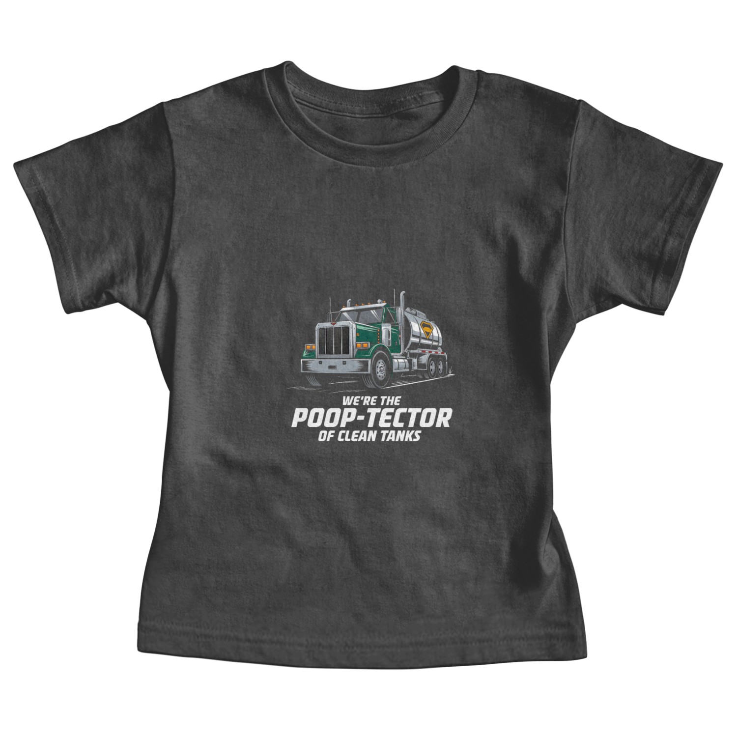 Septic Tank Installer Poop-Tector Baby Tees