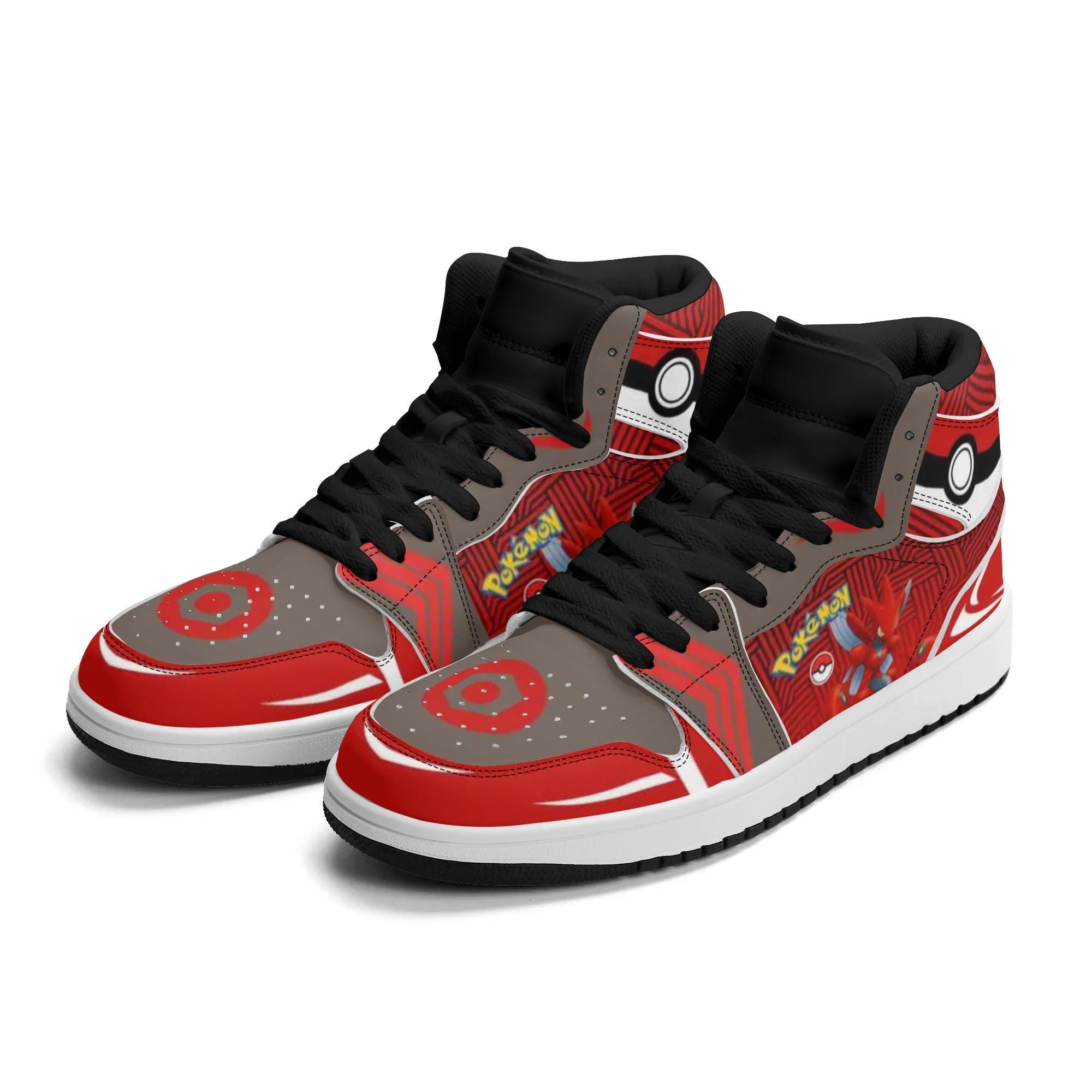 High Top Poke Go Scizor JD1| Anime Lover Shoes