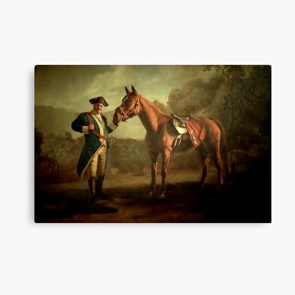 General Tony Soprano and His Horse Canvas