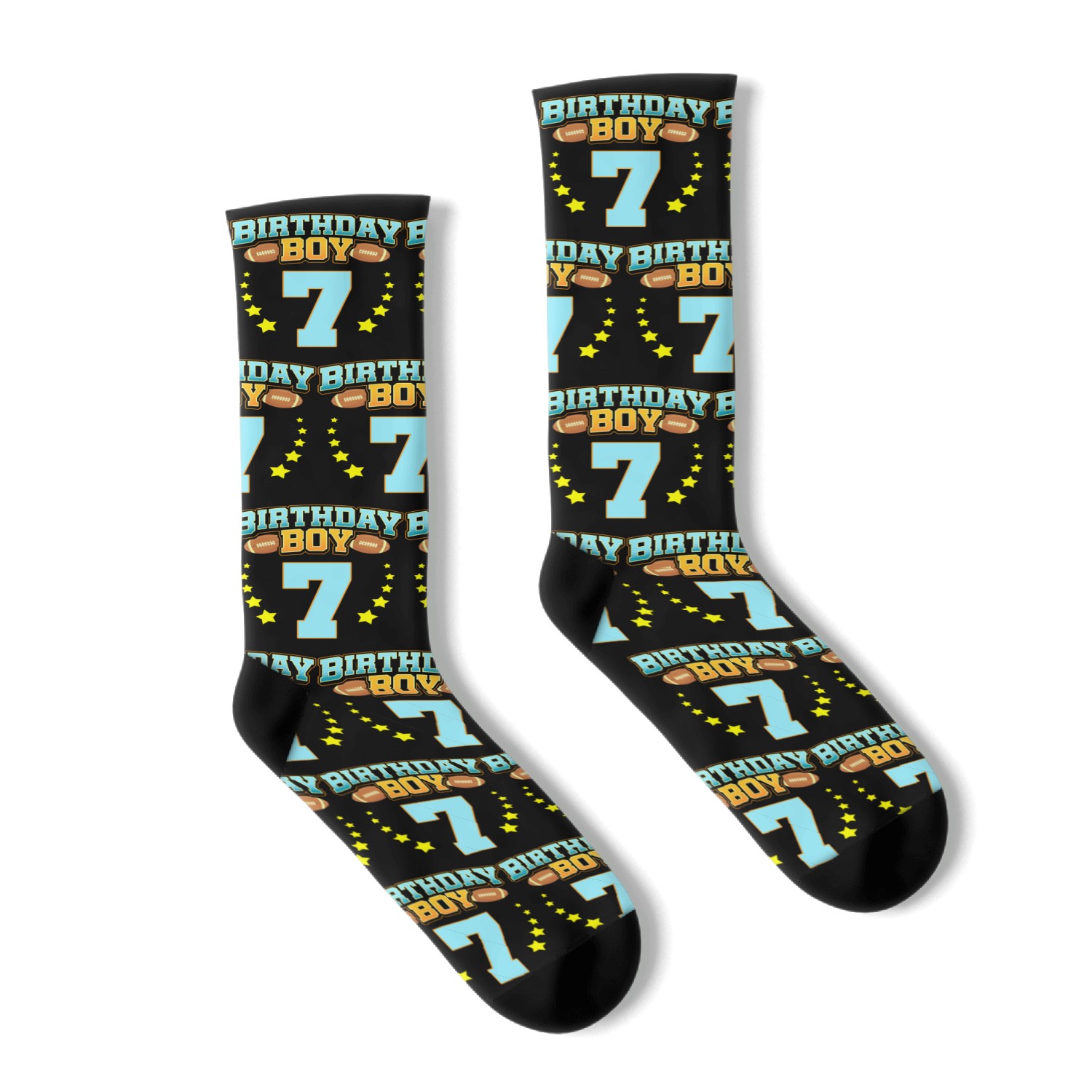 7Th Football 7 Socks