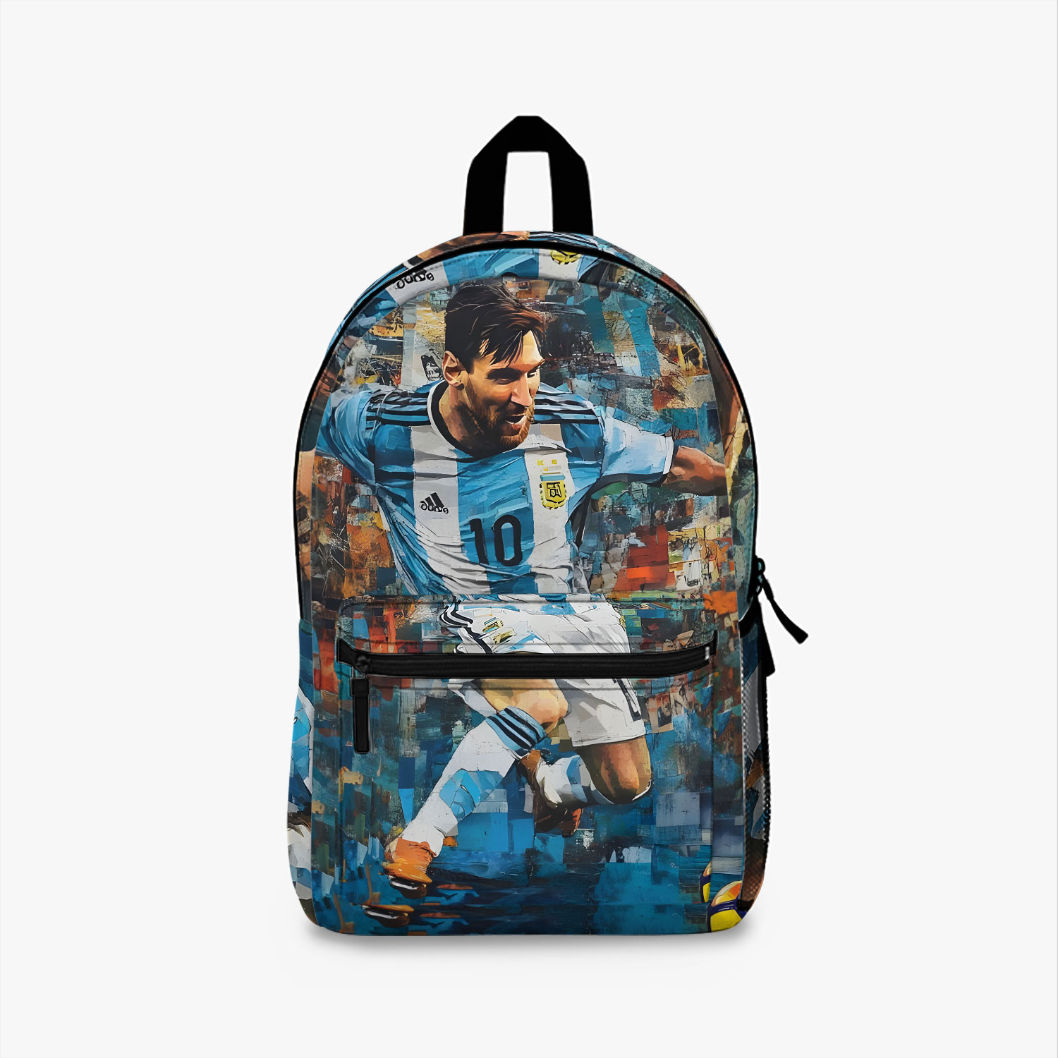 Toddler Backpack Messi Backpack Soccer Fan Gift Sports Backpack School Bag Messi Soccer Bag Back to School Gift Preppy Backpack