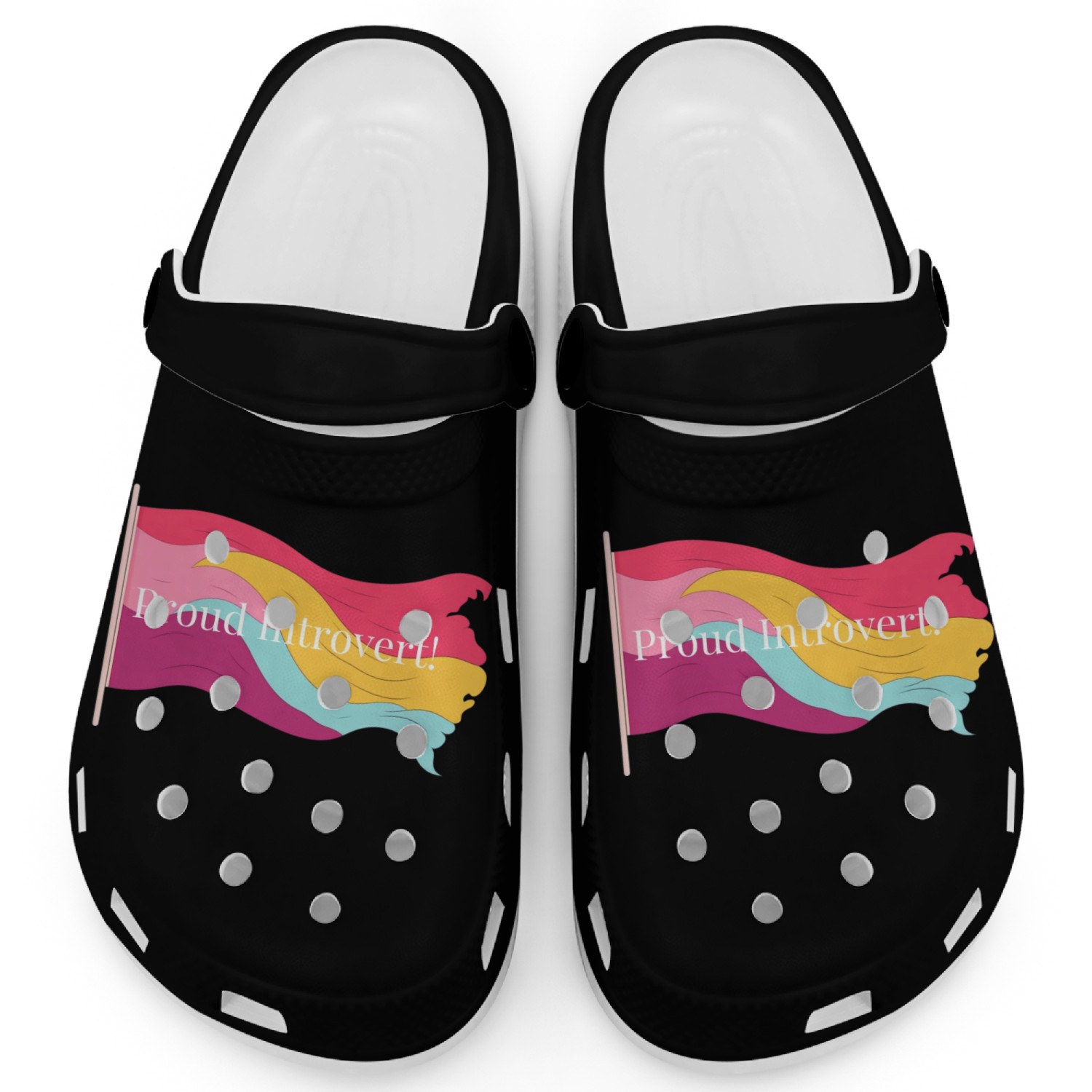 Introvert's Sanctuary Embrace Your Inner Quietude Clogs