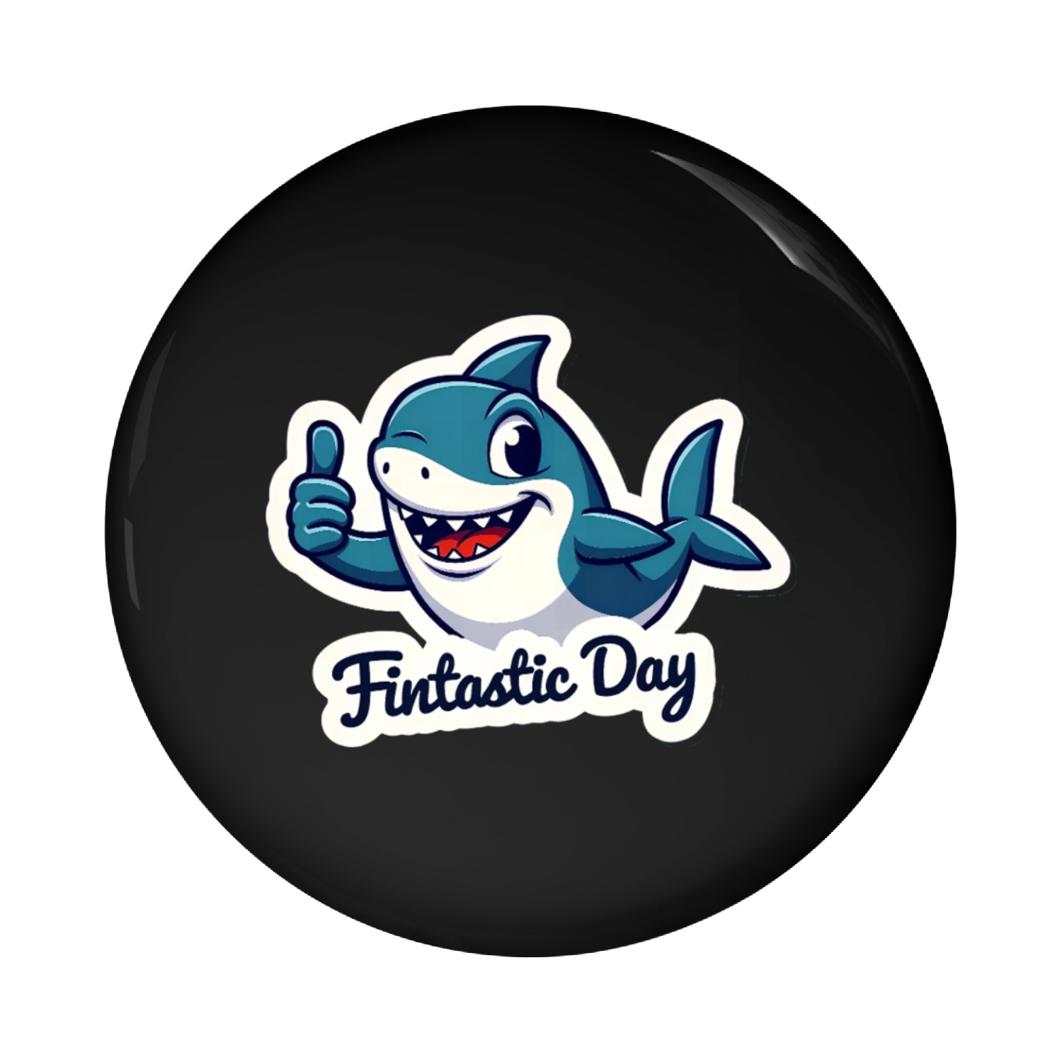 Fintastic Day Pin Buttons