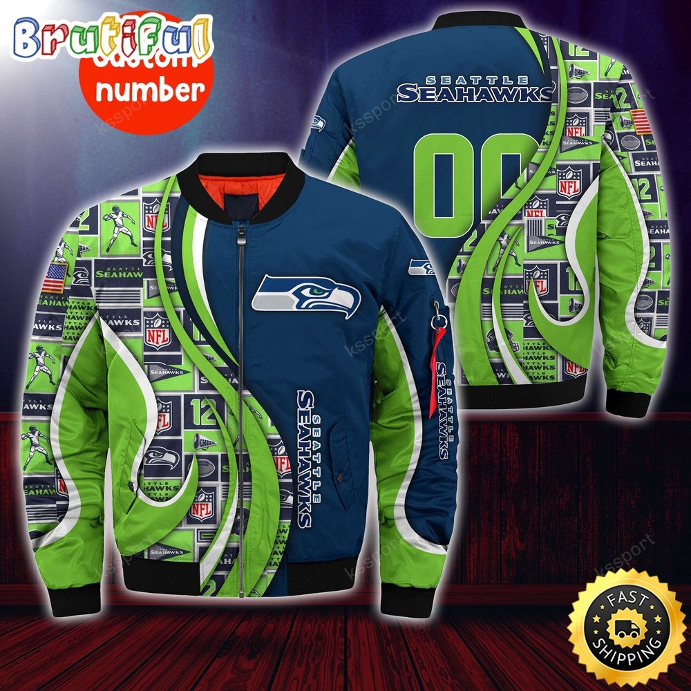 Seattle Seahawks Bomber Jacket Urban Bomber Fashion
