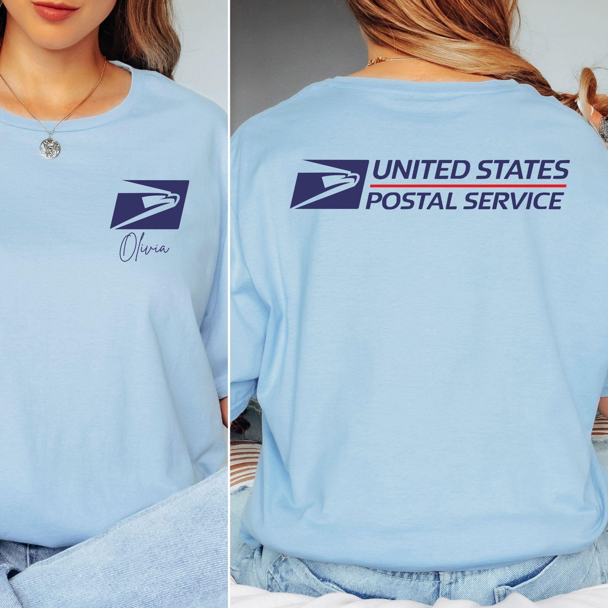 Custom United States Mail Carrier Shirt Post Office Service Postal Worker Gift Tee Delivery Driver Shirt for Men & Women Post Office