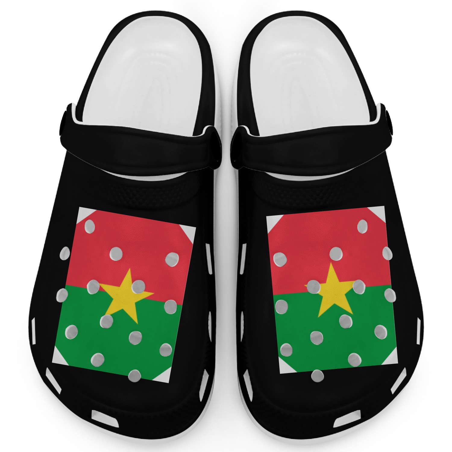 Burkina Faso Burkinabe Harmony Clogs