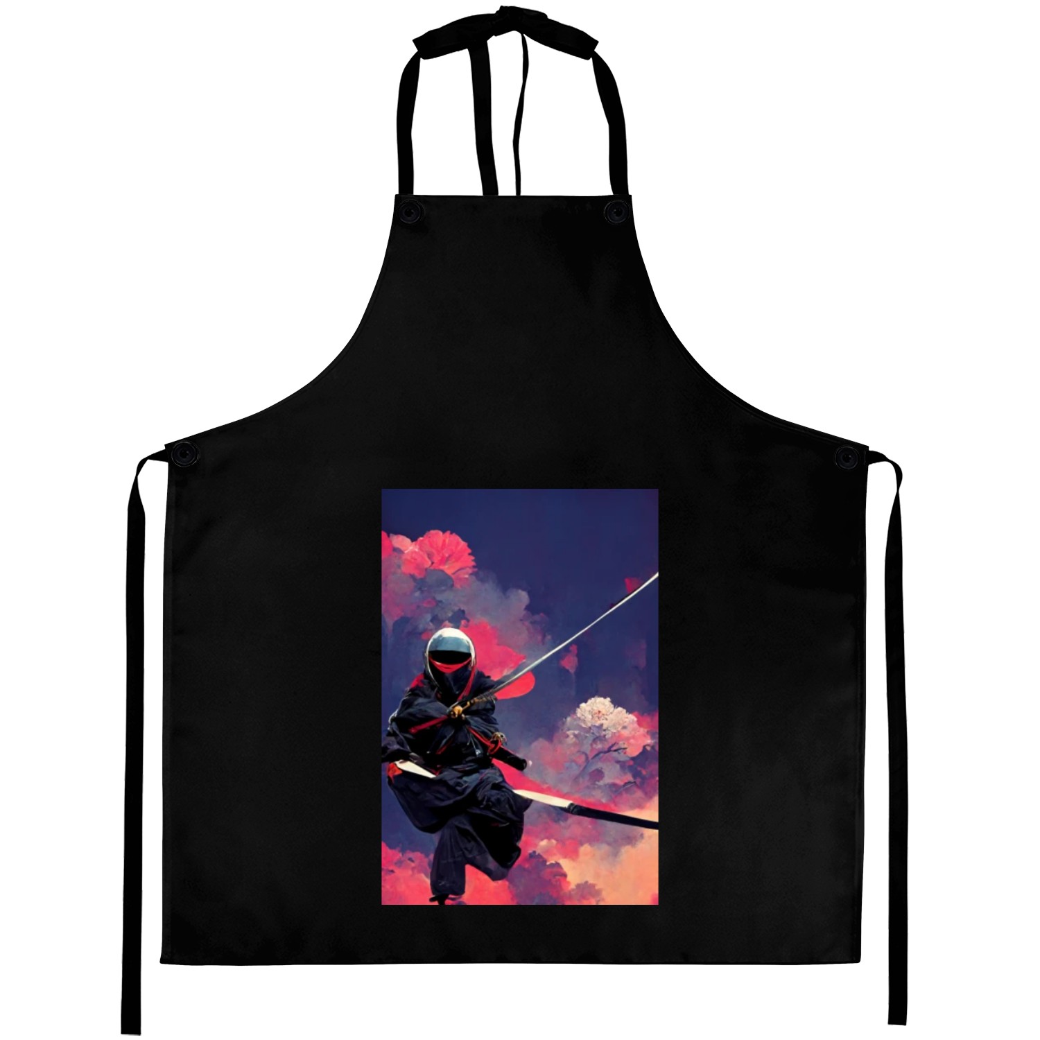 Colorful Anime Ninja Aprons