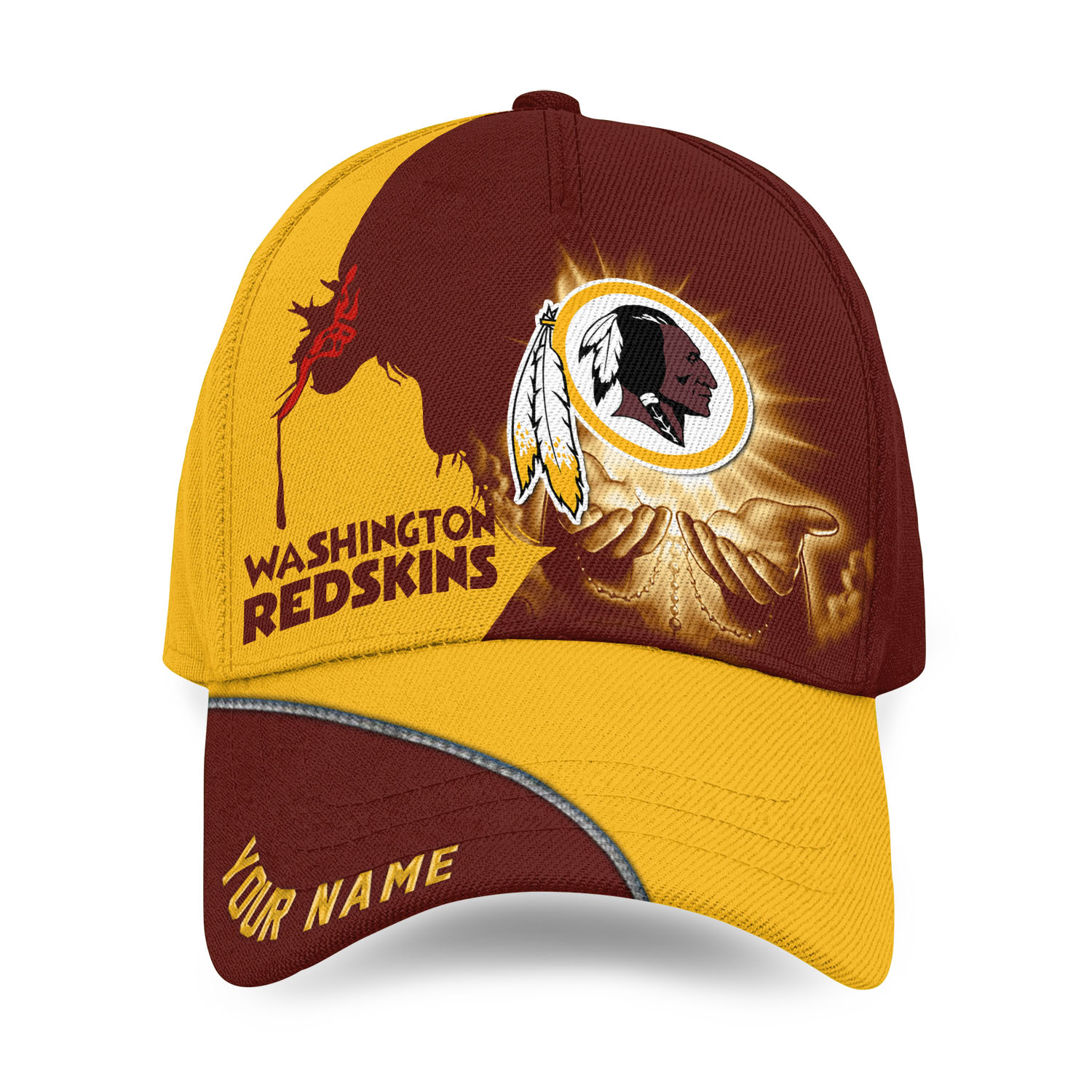 Washington Redskins football Personalized Cap - Best Gift For Fans
