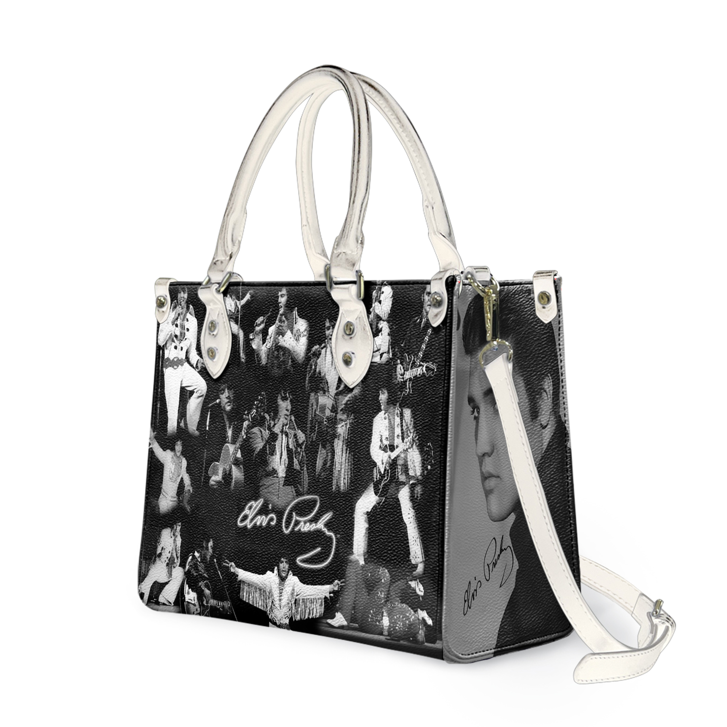 Elvis Presley Leather Handbag, Elvis Presley Handbag