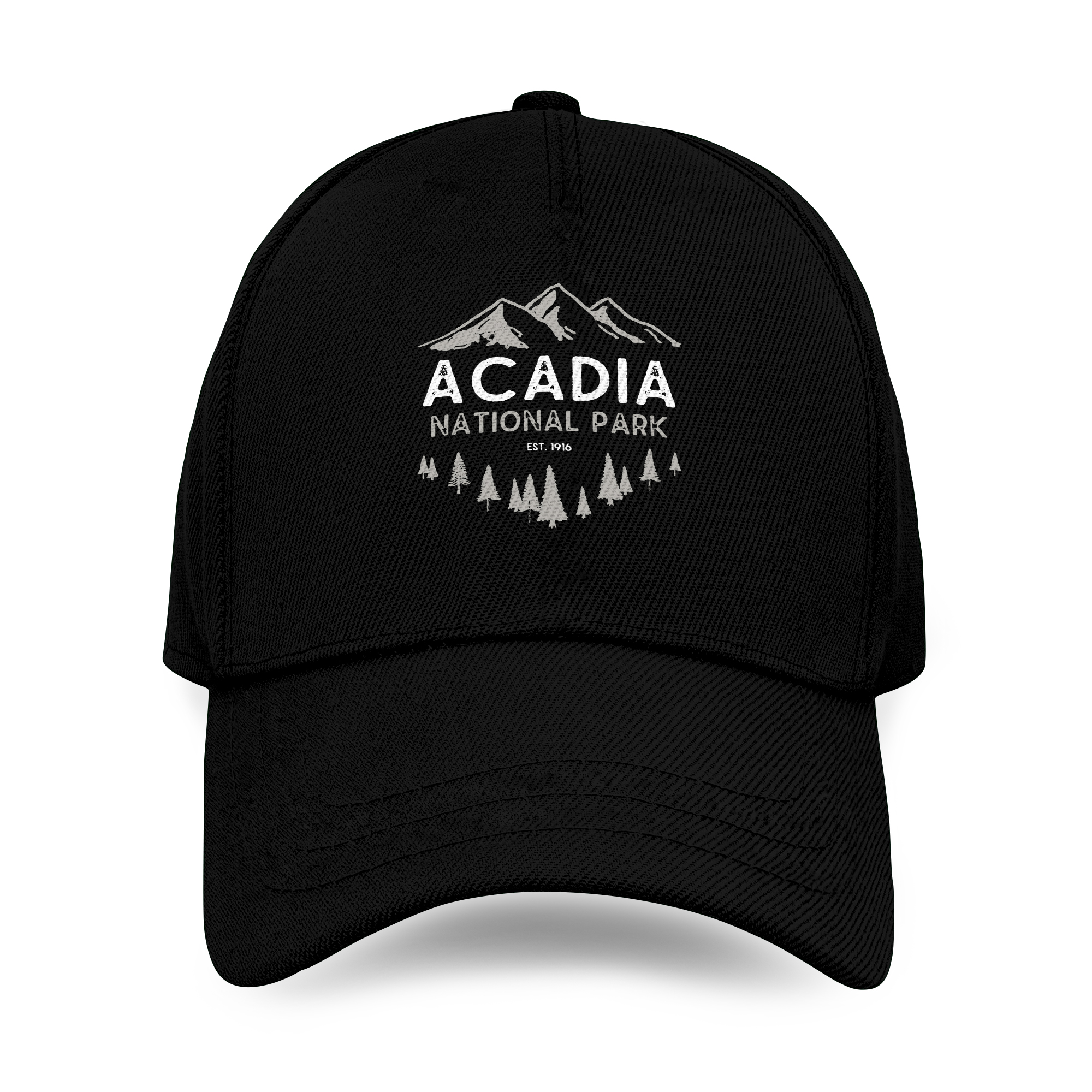 Acadia National Park Trucker Hat Est 1916 Vintage Maine Baseball Caps