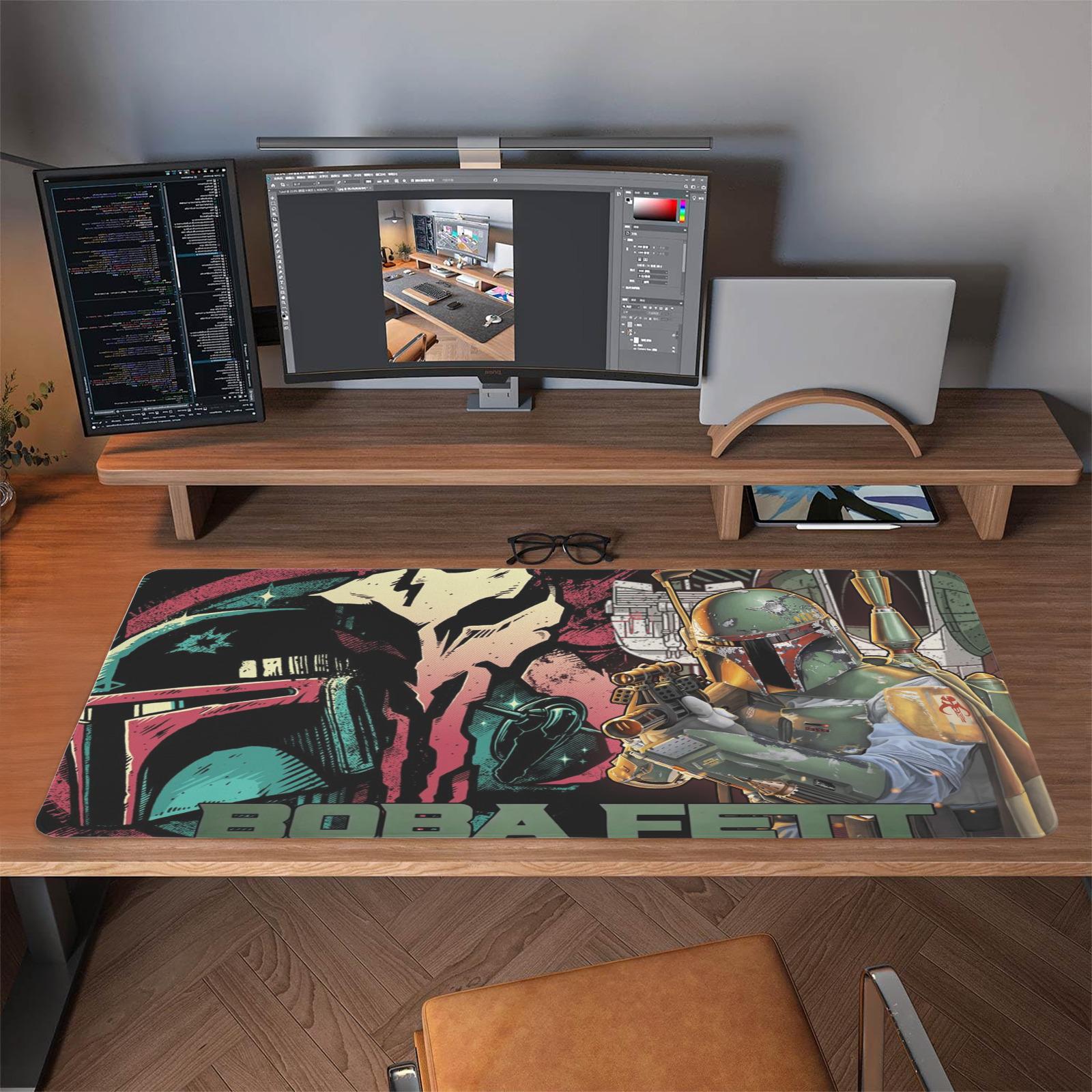 Boba Fett Desk mats, Accessories Gifts