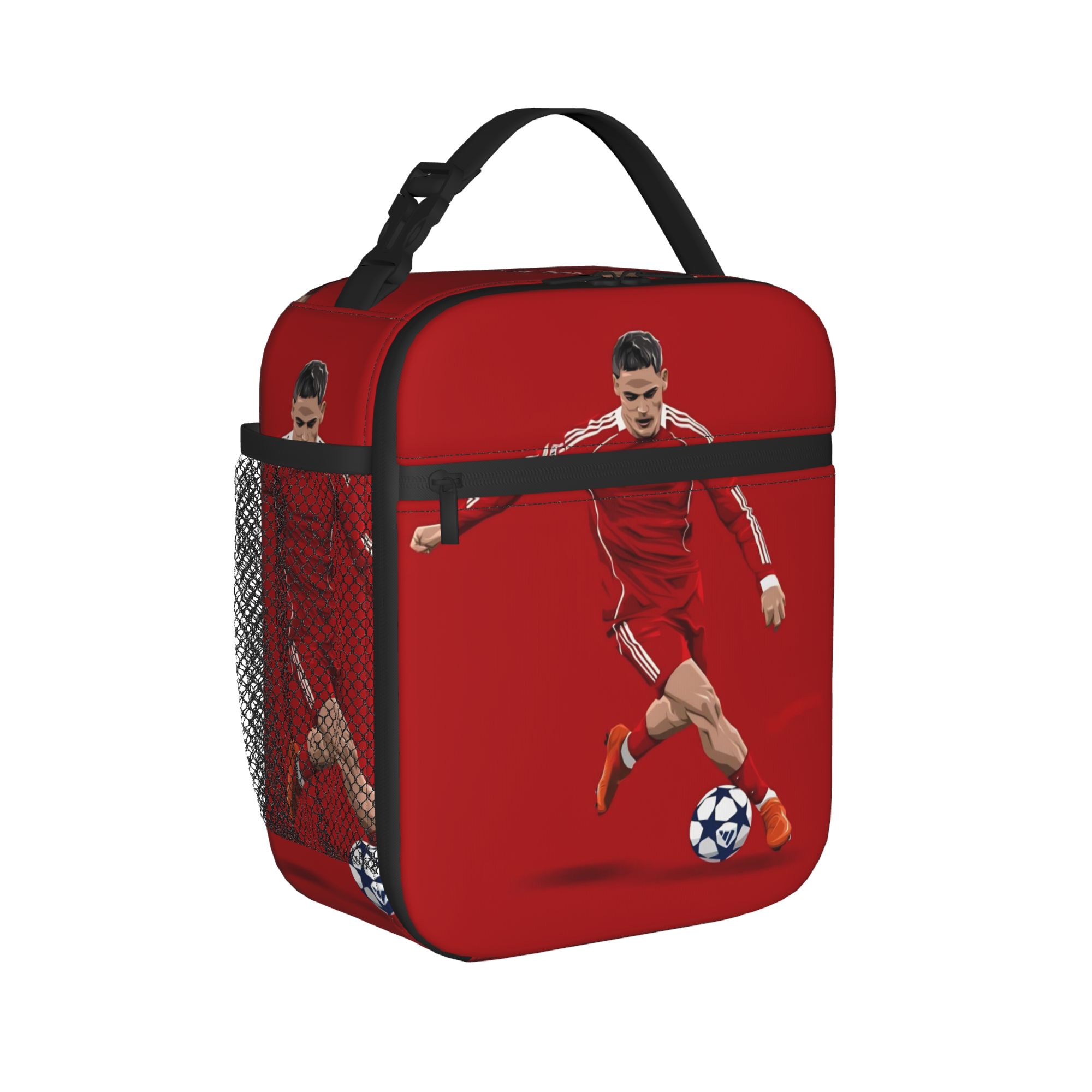 Florian Wirtz Number 7 Insulated Lunch Bag Thermal Bag Meal Container Football Soccer Tote Lunch Box Men Women School Travel