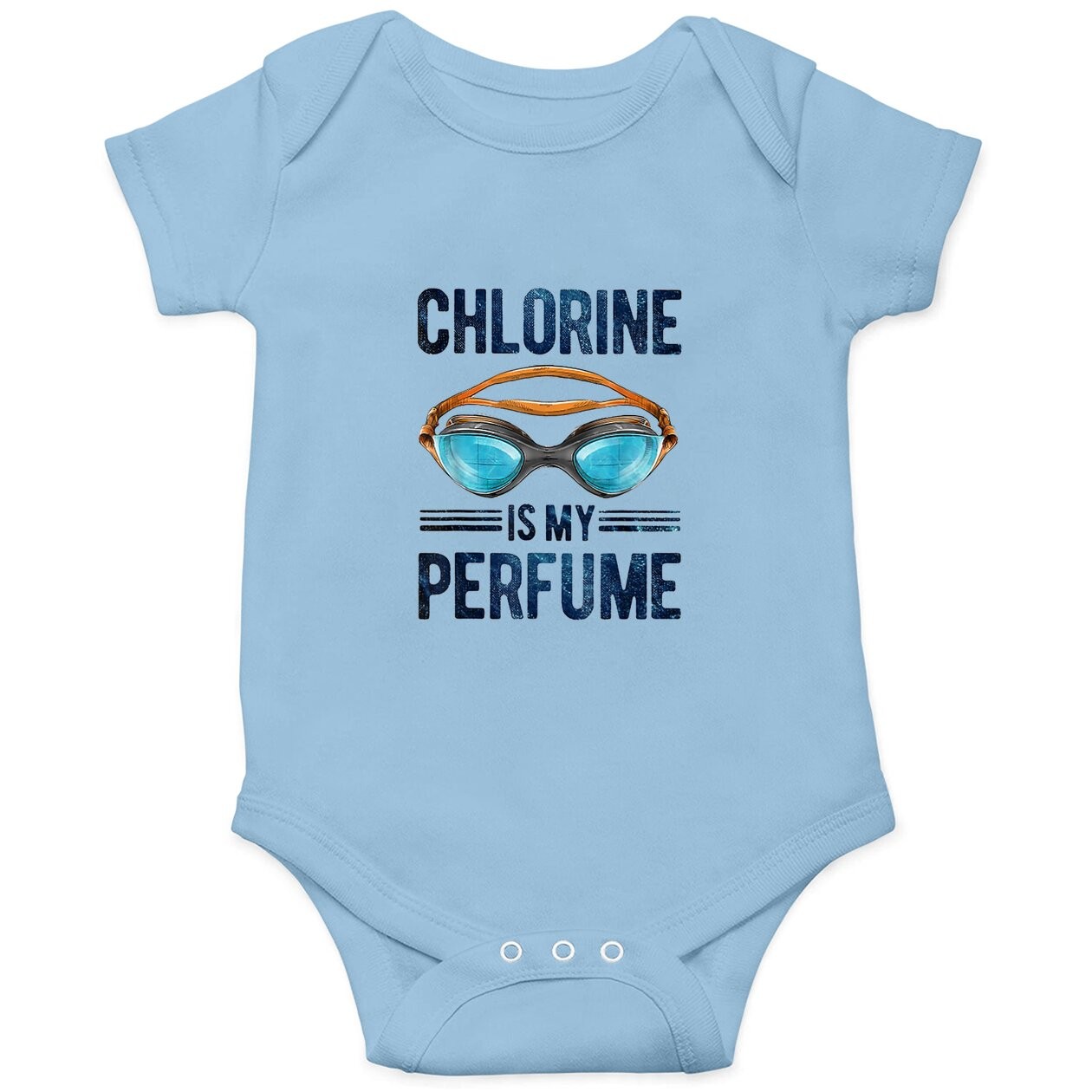 Chlorine Is My Perfume Swimming Lover Gift Baby Bodysuit