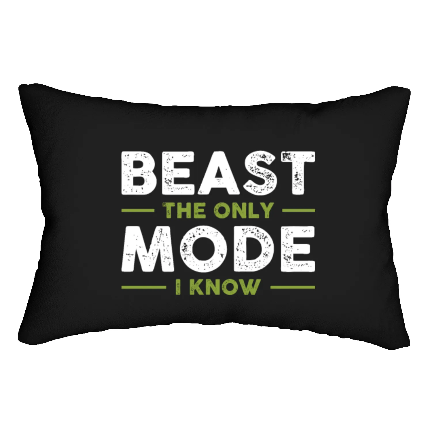 BEAST The Only Mode I Know Lumbar Pillows