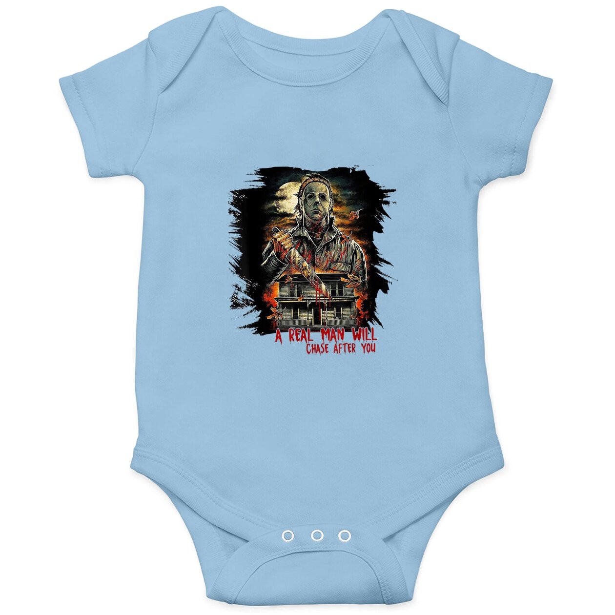 A Real Man Will Chase After You Baby Bodysuit