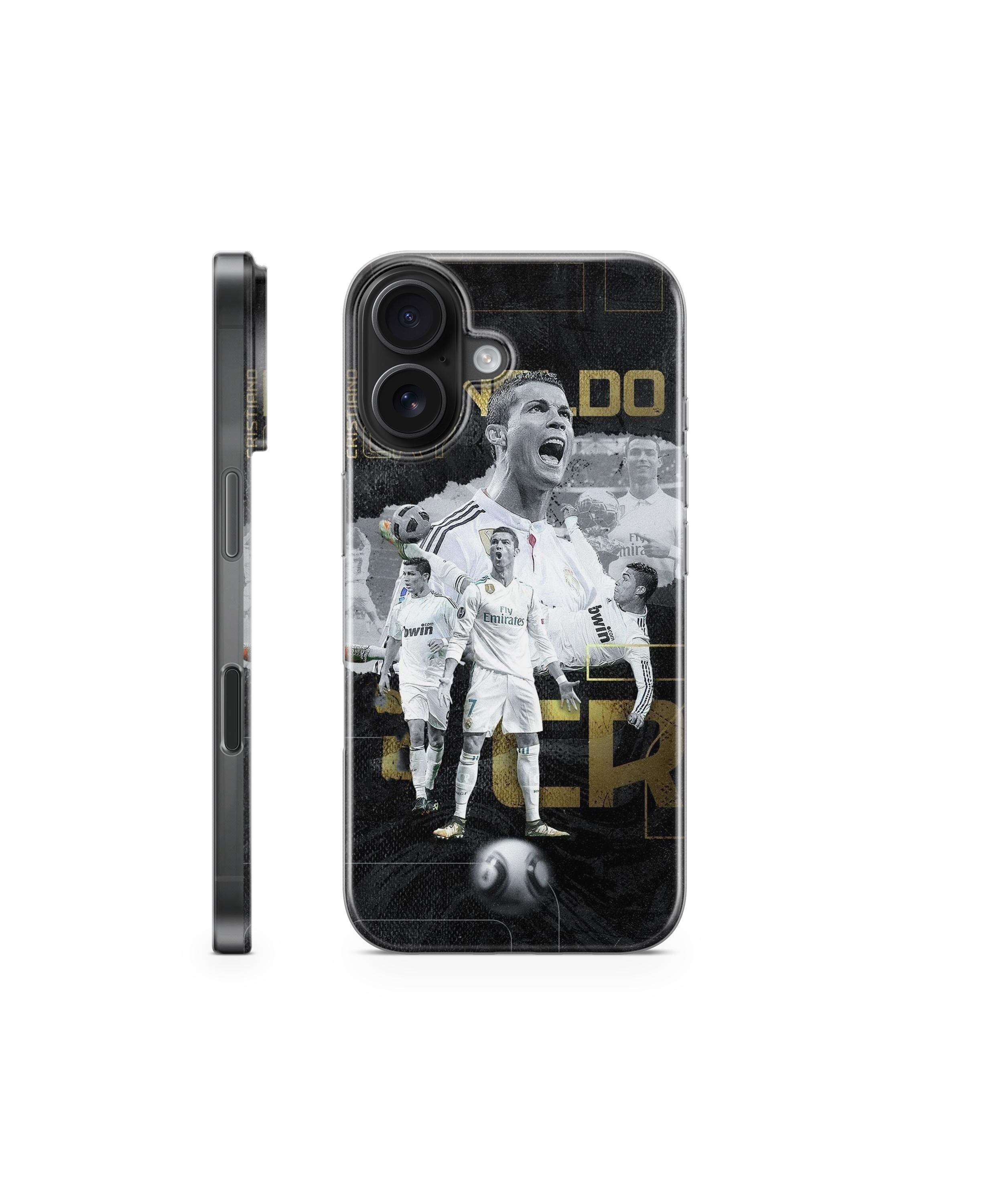 Cristiano Ronaldo CR7 iPhone Case, Football Phone Cover for iPhone