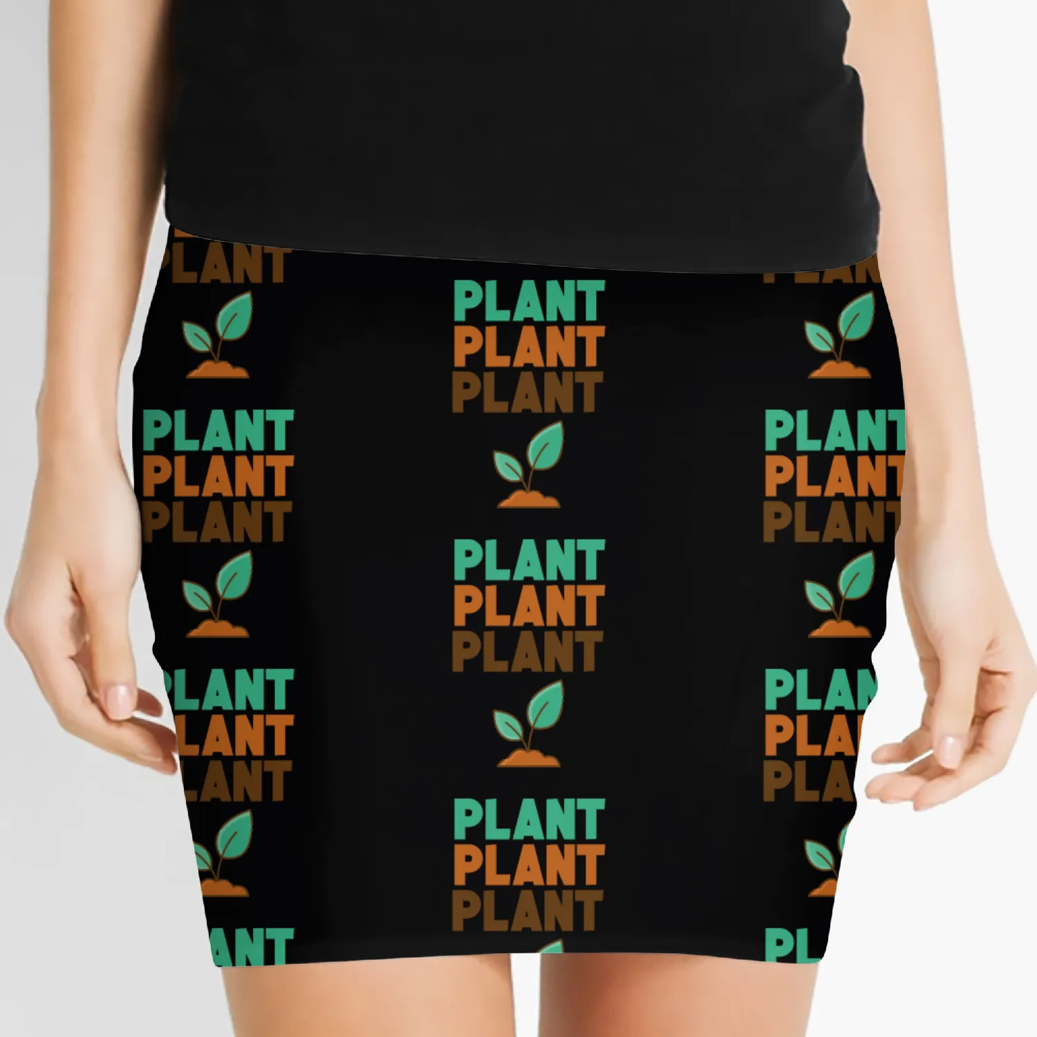 Plant A Tree For Climante Emergency Women's Mini Skirts