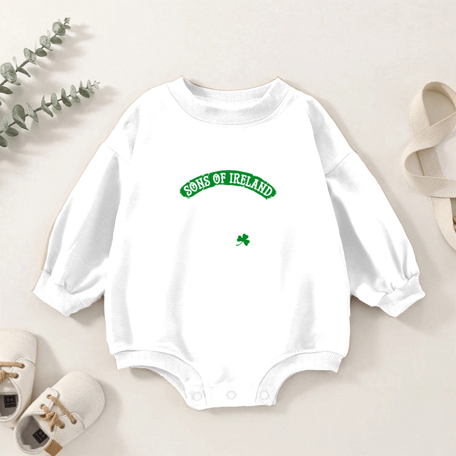 Irish Baby Romper Sweatshirts - Sons of Ireland