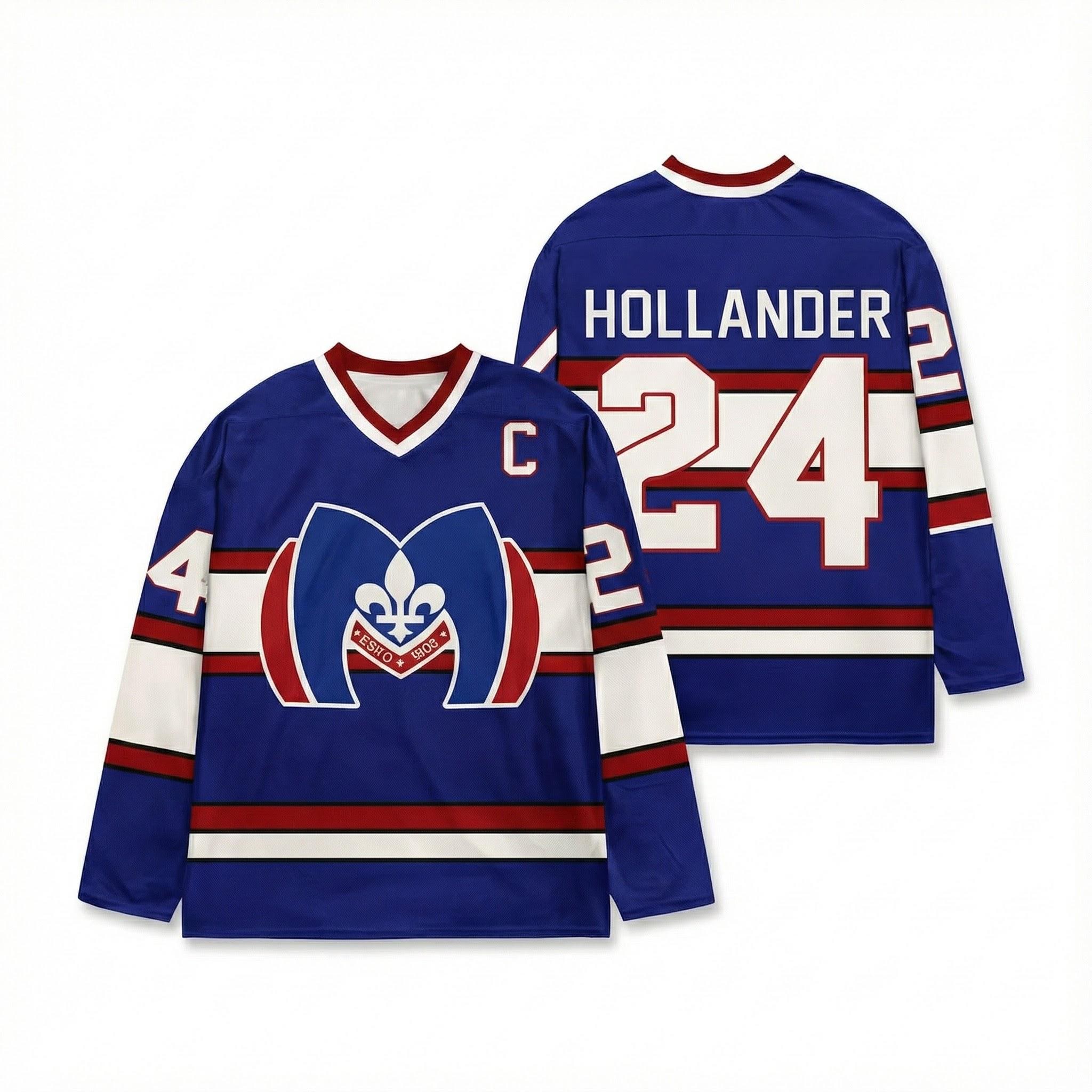 HOLLANDER Hockey Jersey, Connor Storrie Shirt, Heated Rivalry Hookey Jersey, Ilya Rozanov Shane Hollander, Gift for Fans