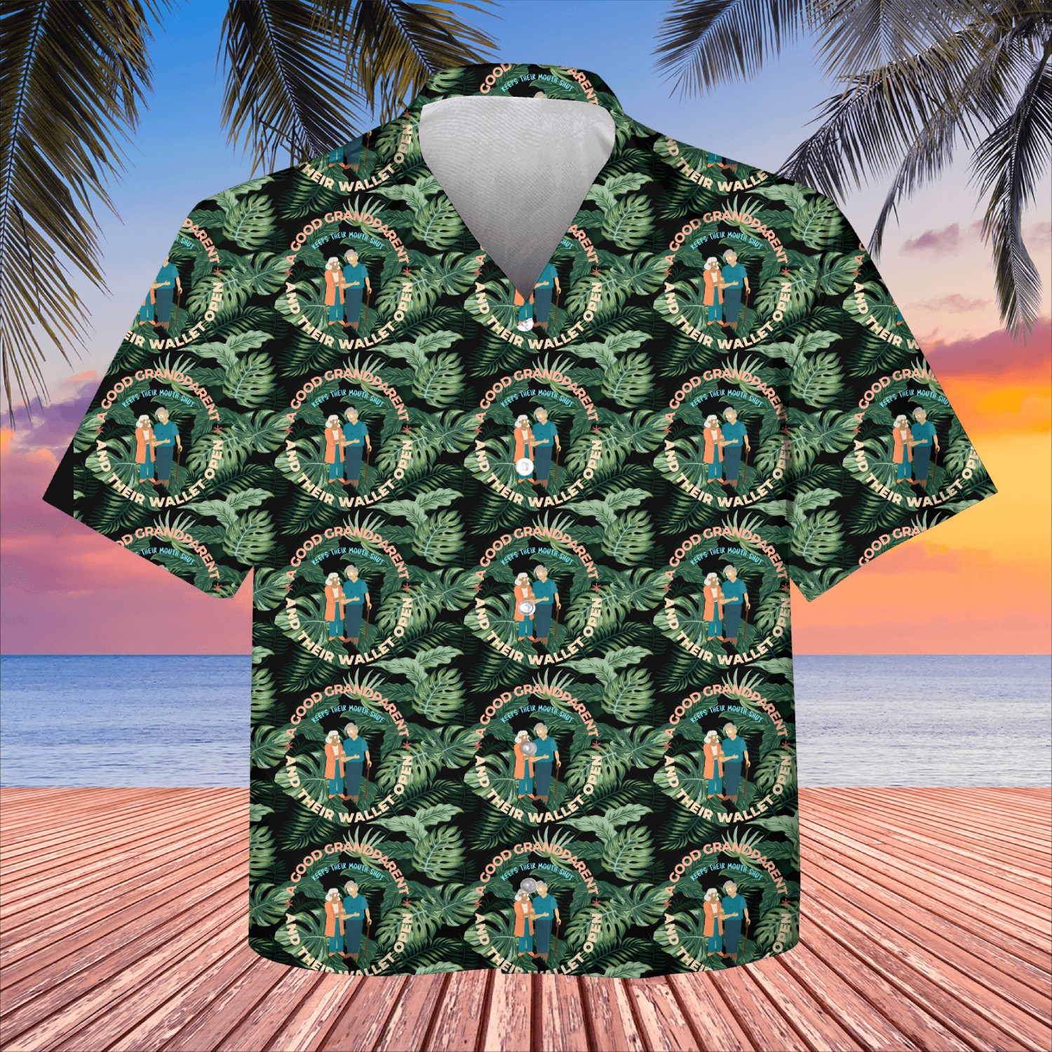 Good Grandparent Keeps Their Mouth Shut and Wallet Kids Hawaiians