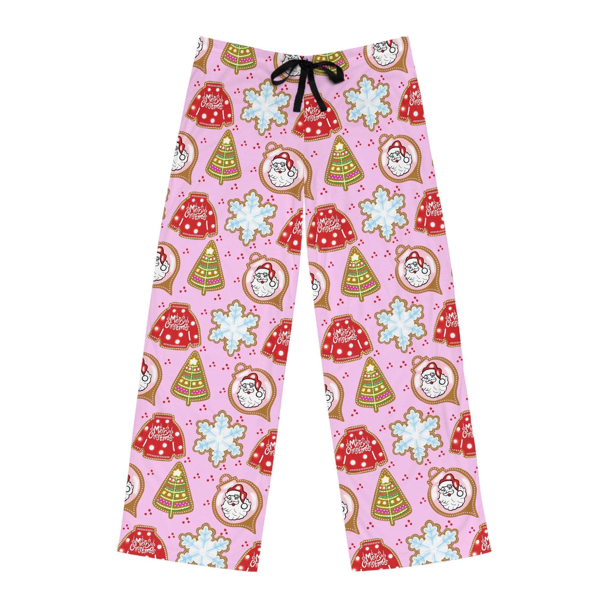Men's Christmas Cookie Pajama Pants: Festive Holiday Loungewear