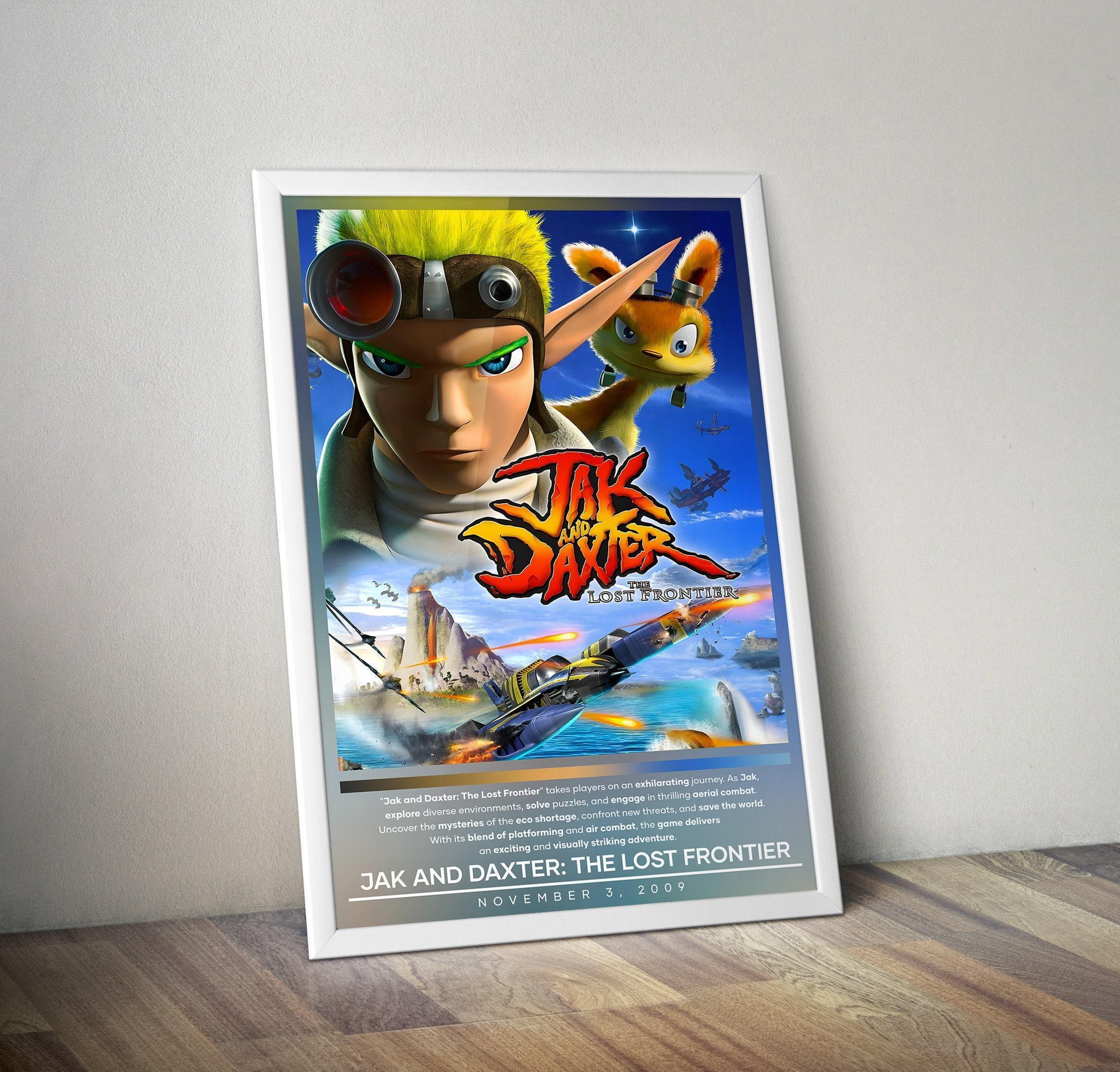 Jak and Daxter: The Lost Frontier Poster | Jak | Gaming Poster | Video Game Poster | Wall Decor Poster