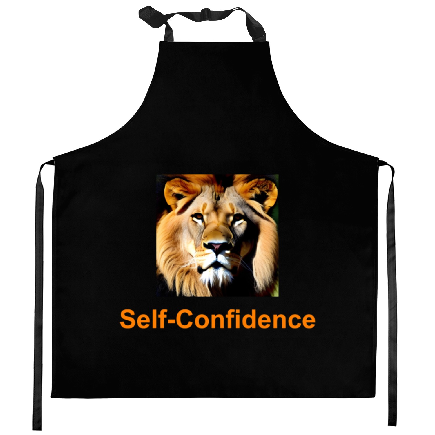 Self-Confidence Kitchen Aprons